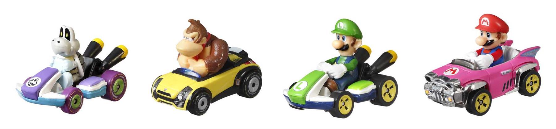 Hot Wheels Mario Kart 4 Pack Assortment