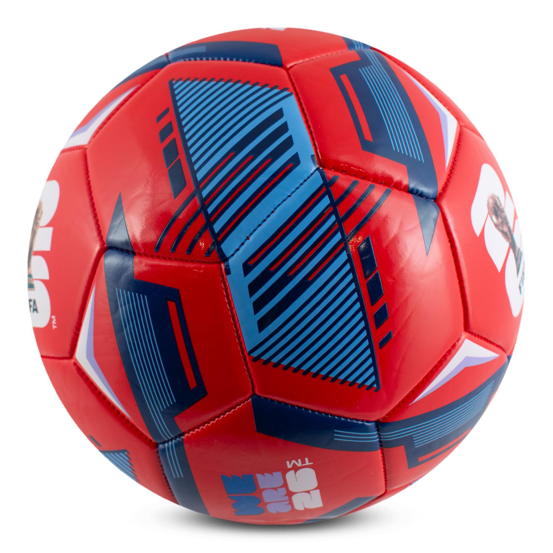 FIFA World Cup 26 Size 5 Reflex Football - Red