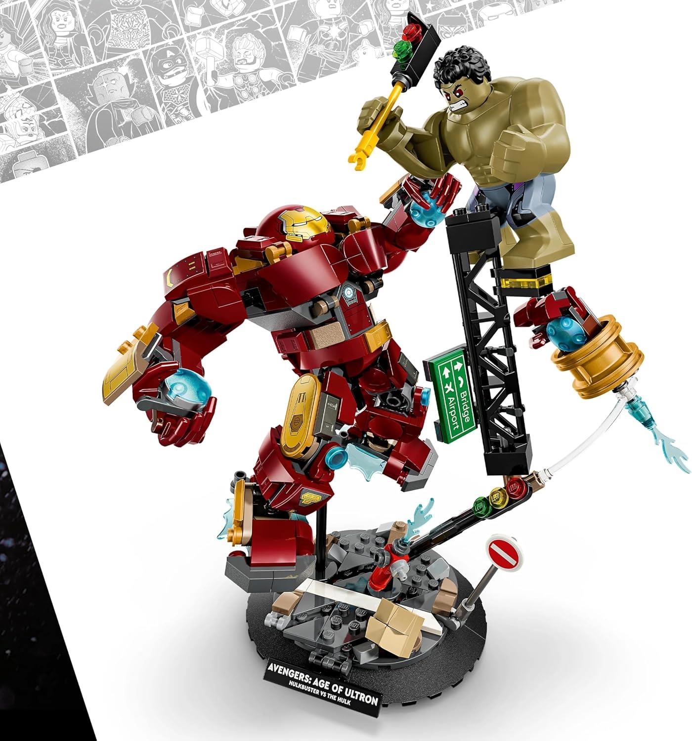 LEGO Marvel Epic Battle: Hulkbuster vs. The Hulk 76343