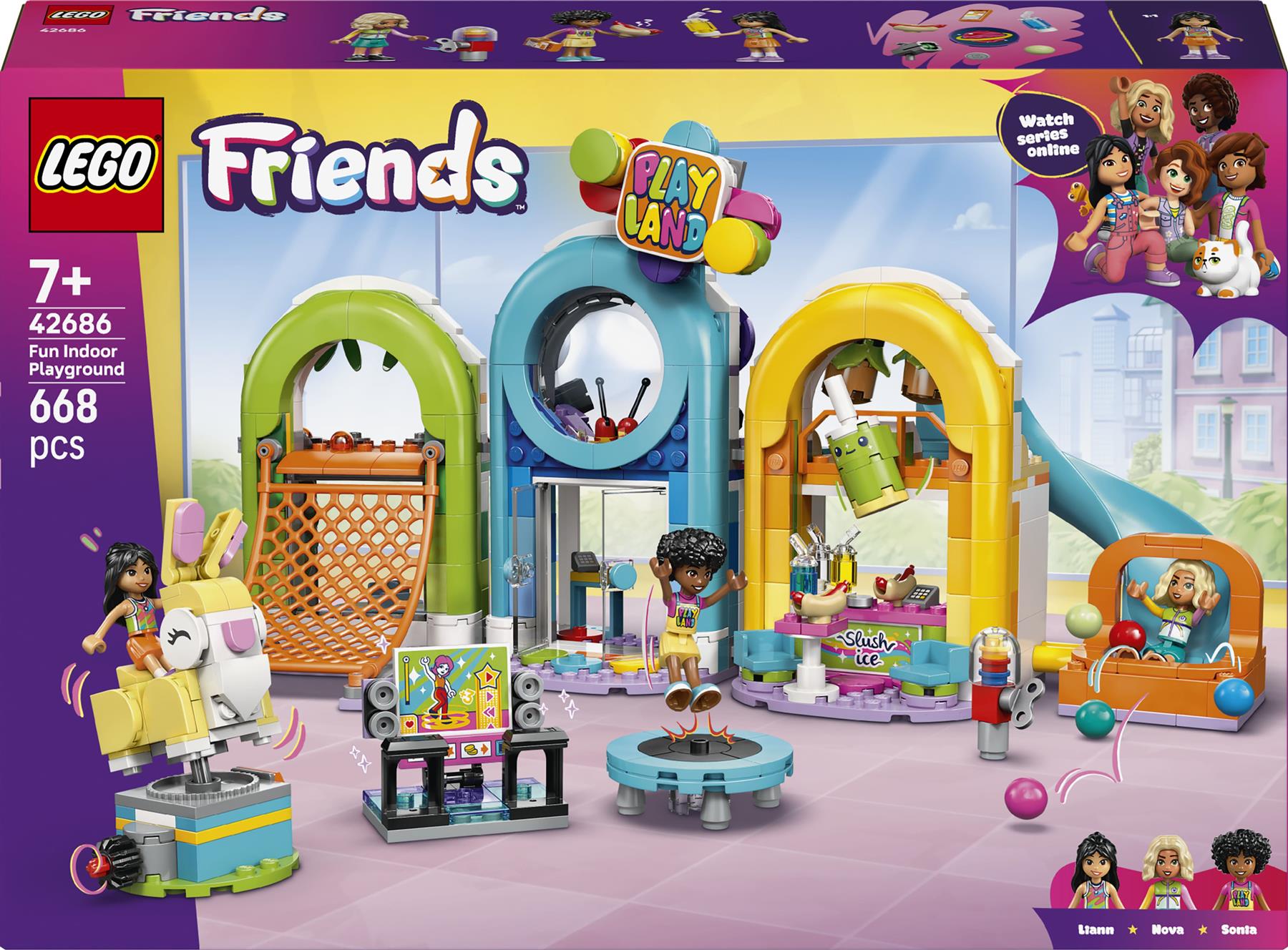 LEGO Friends Fun Indoor Playground Toy 42686