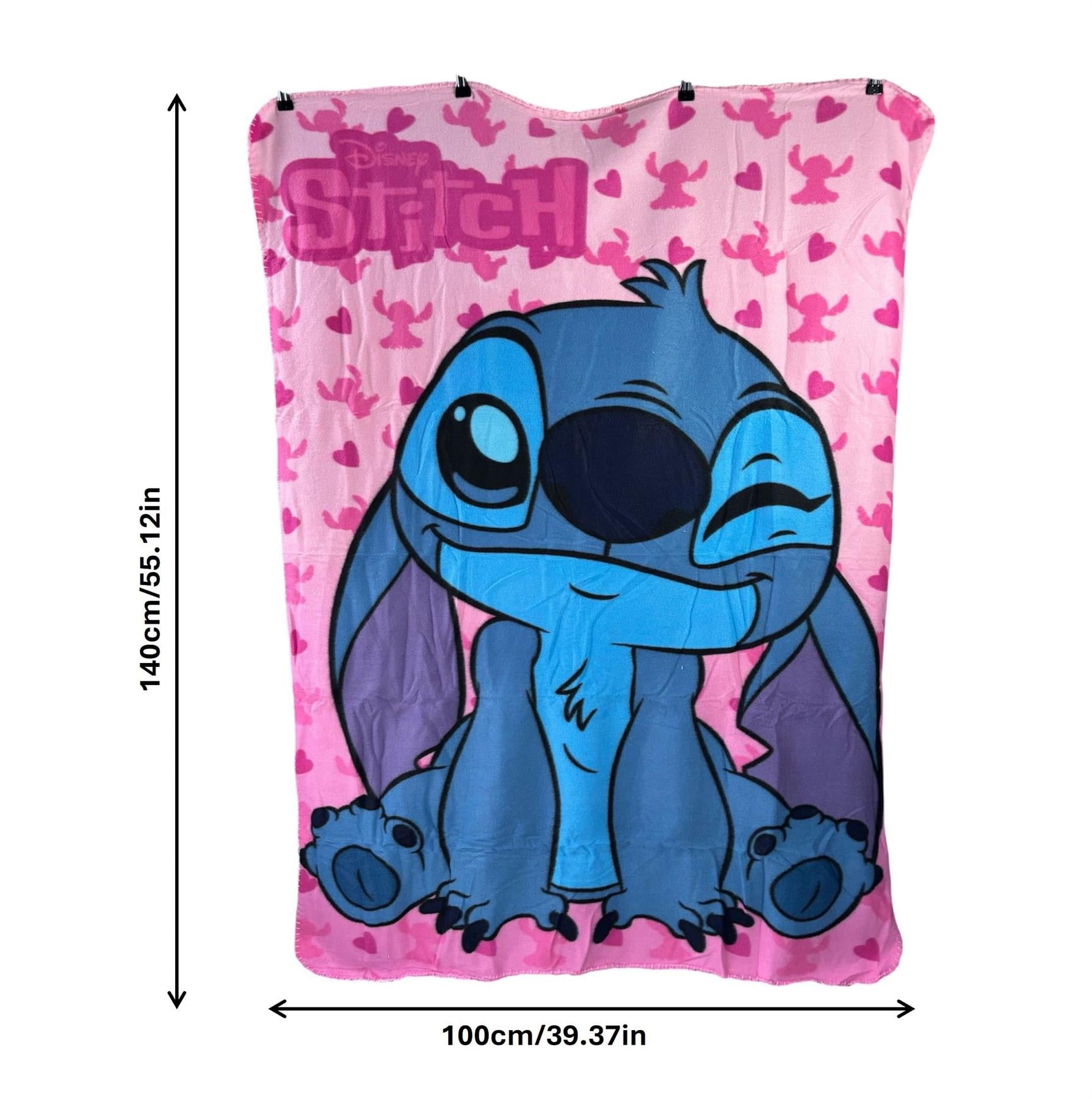 Disney Lilo and Stitch Polar Fleece Blanket Throw Blankets for Toddlers