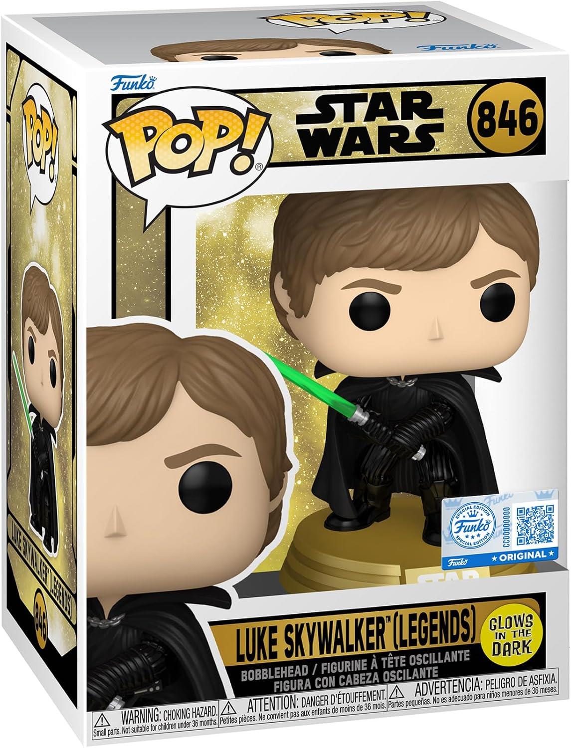 Funko POP! Star Wars Legends Glow - Luke Skywalker