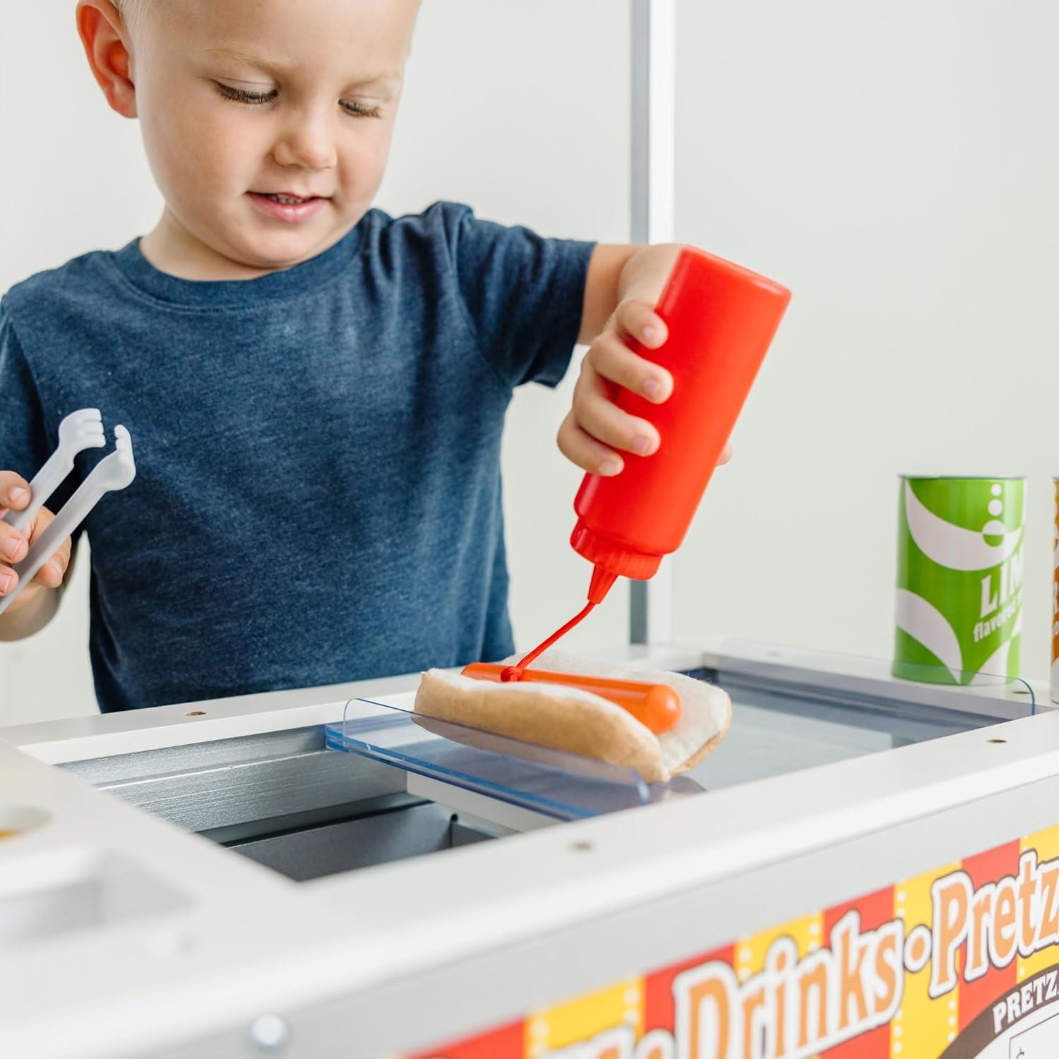 Melissa and Doug Snacks & Food Cart