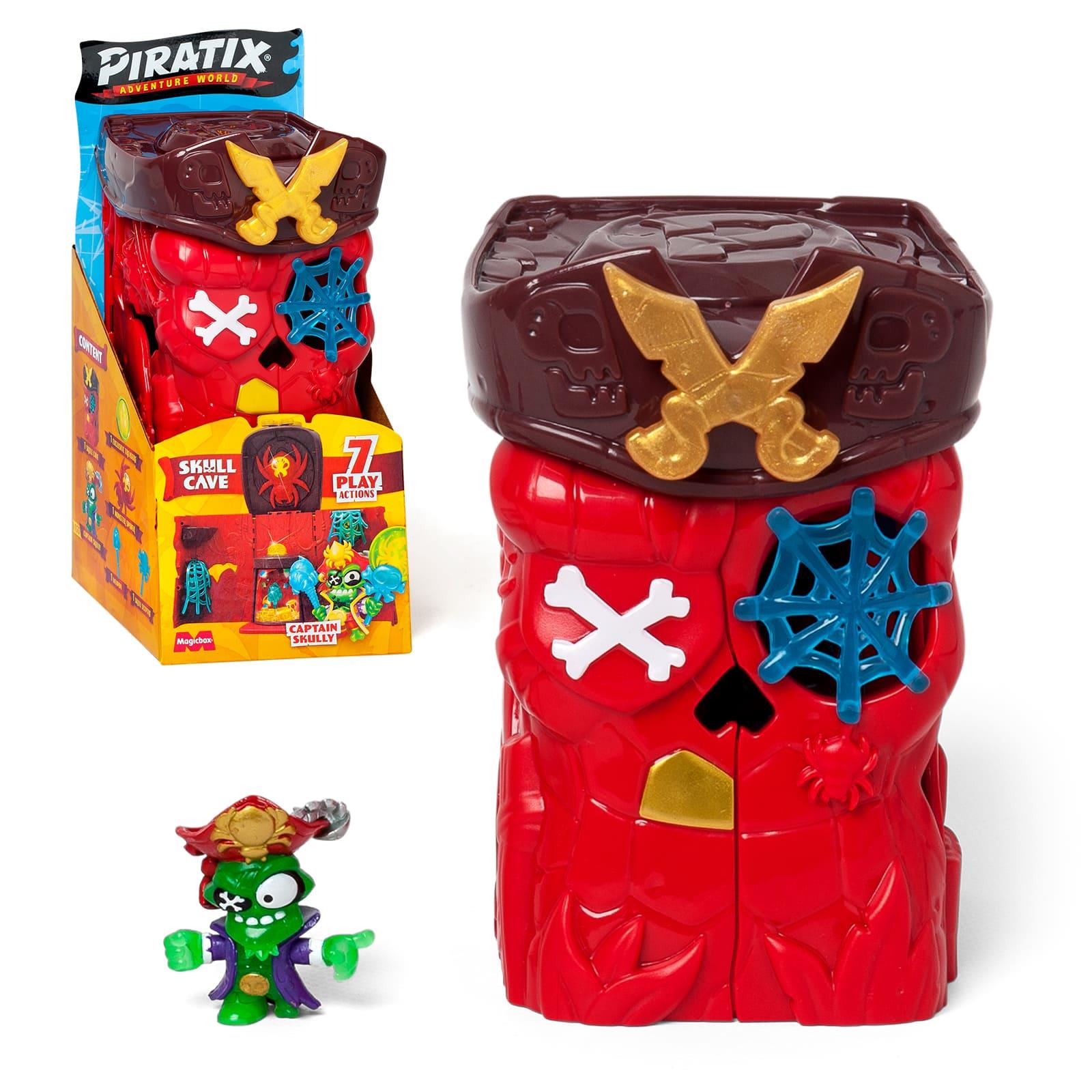 Piratix Secret Skull Cave Playset