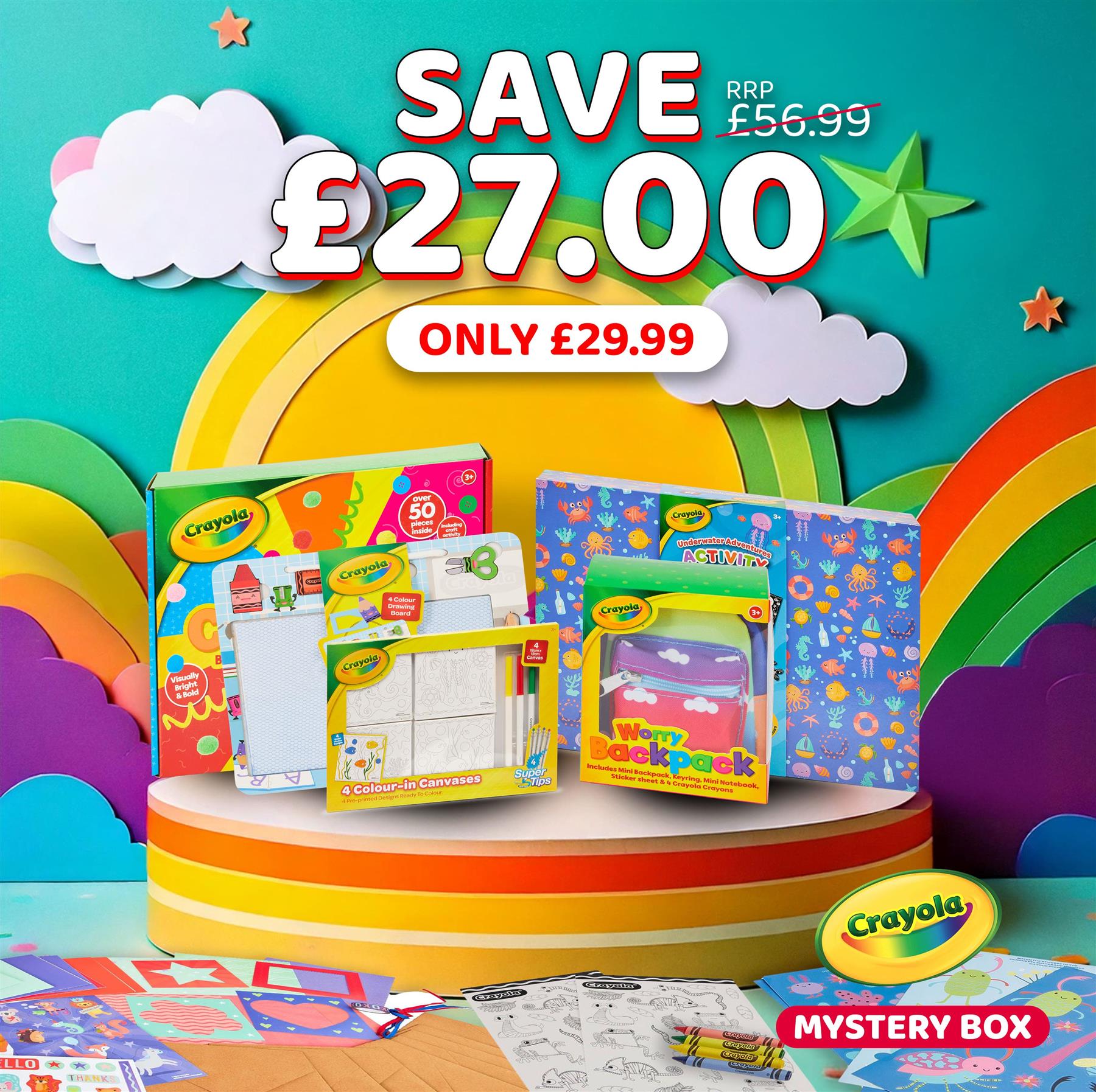 Crayola Super Mega Mystery Box