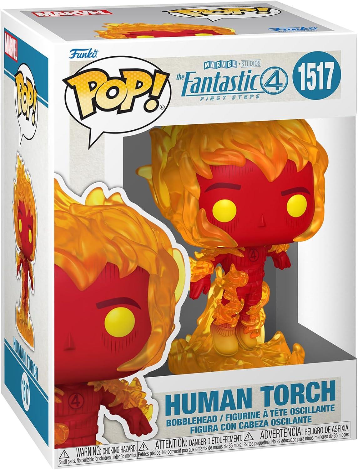 Funko POP! Marvel: Fantastic Four - Human Torch Figure