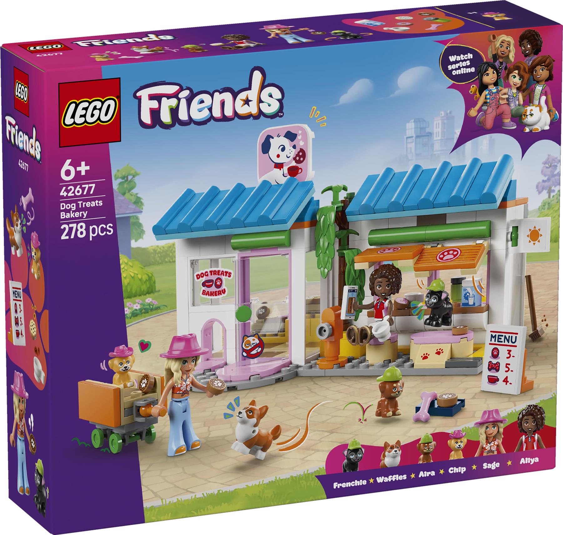 LEGO Friends Dog Treats Bakery 42677
