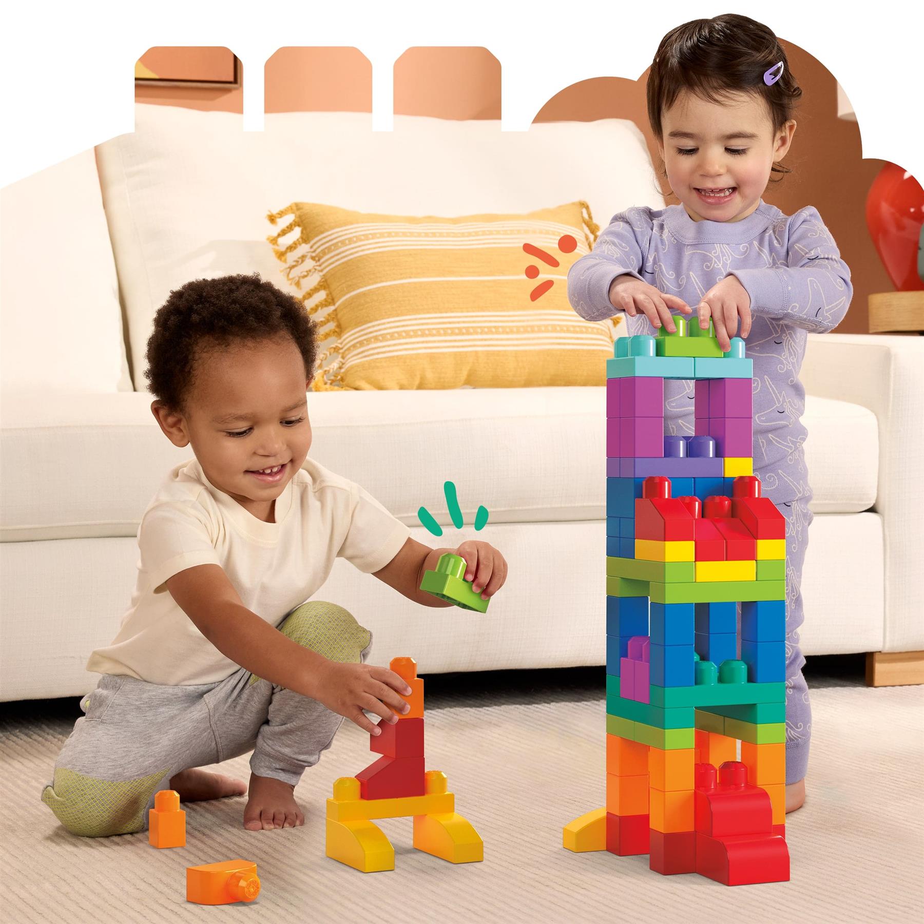 MEGA Bloks First Builders Big Building Bag