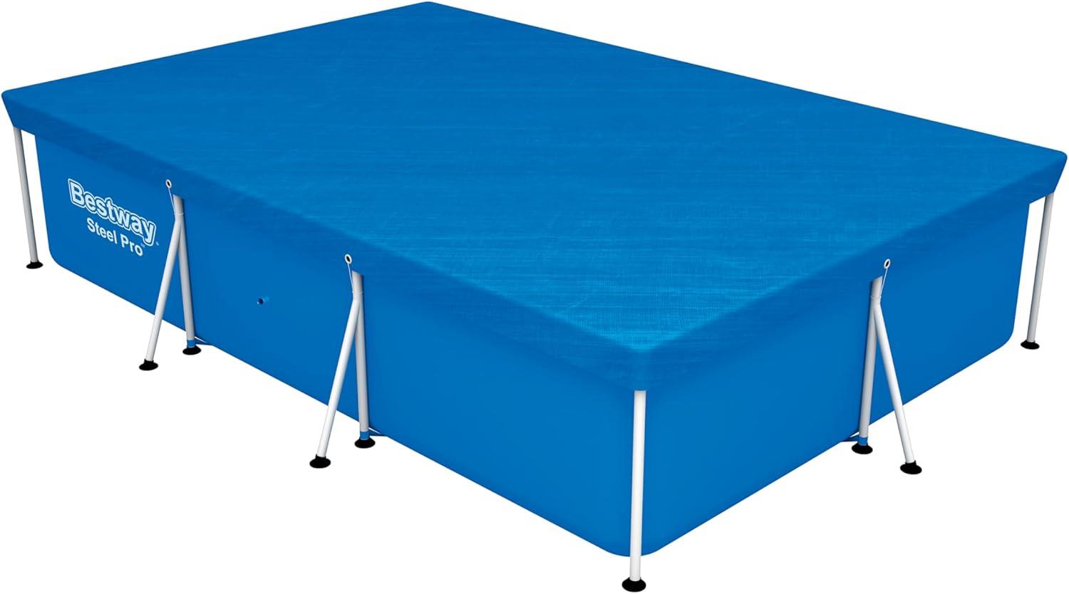 Bestway Rectangle Above Ground Pool Cover 9ft x 6ft