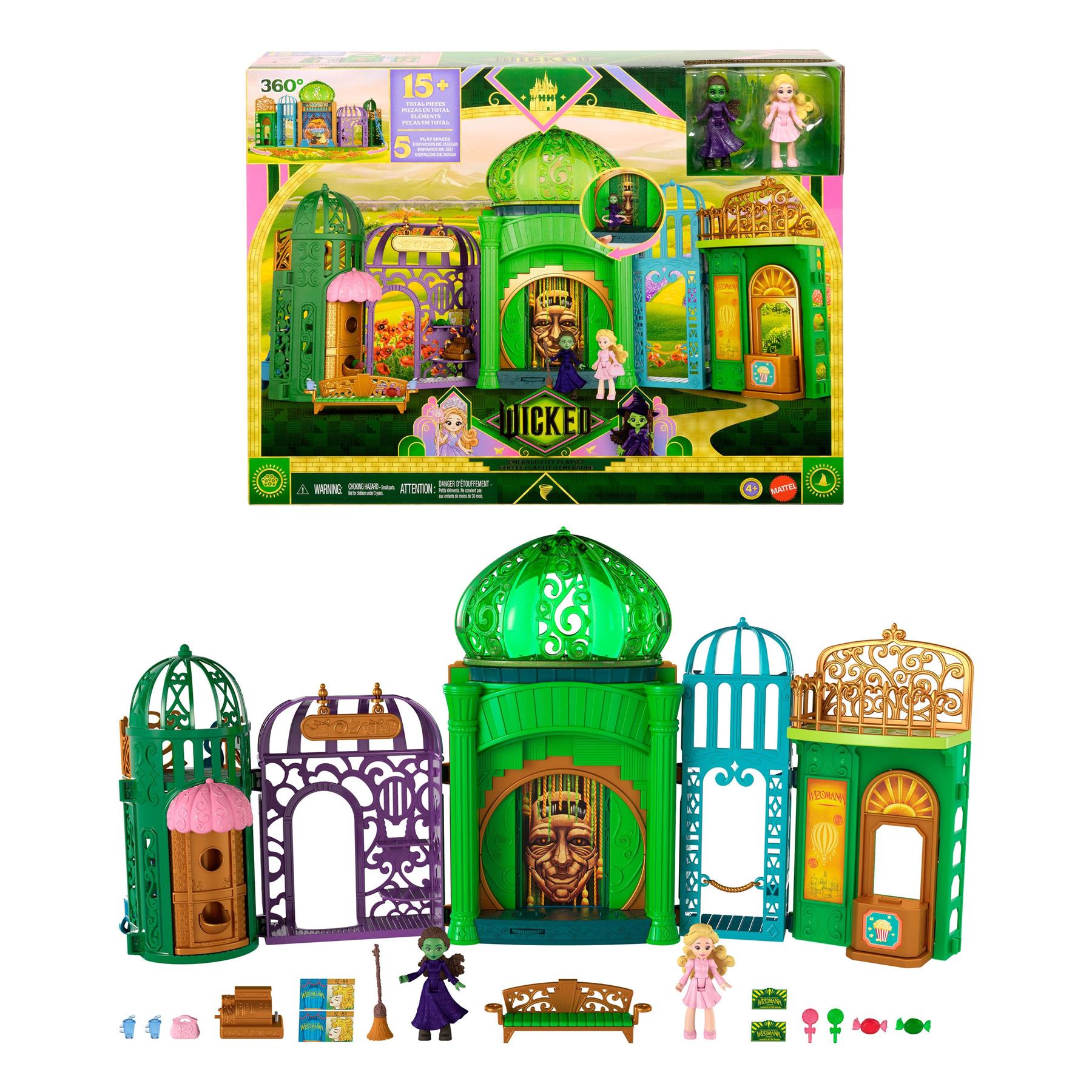 Wicked Emerald City Small Doll Playset