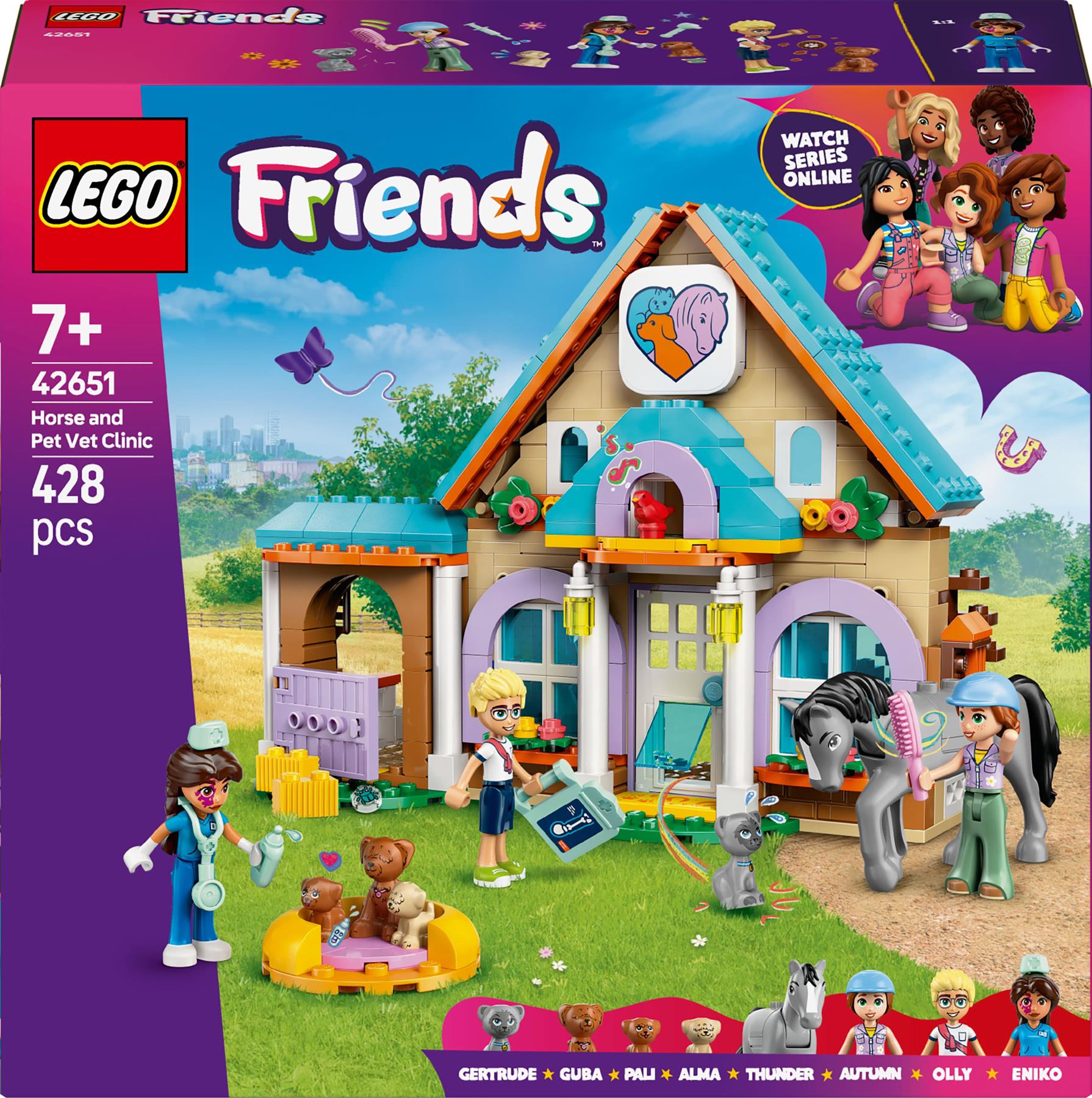 LEGO Friends Horse & Pet Vet Clinic 42651