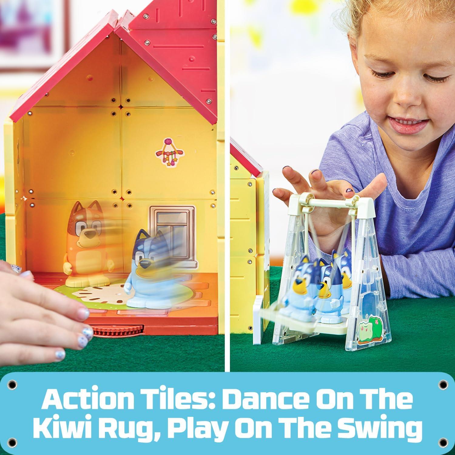 Bluey Tile Town House & Car Exclusive Set