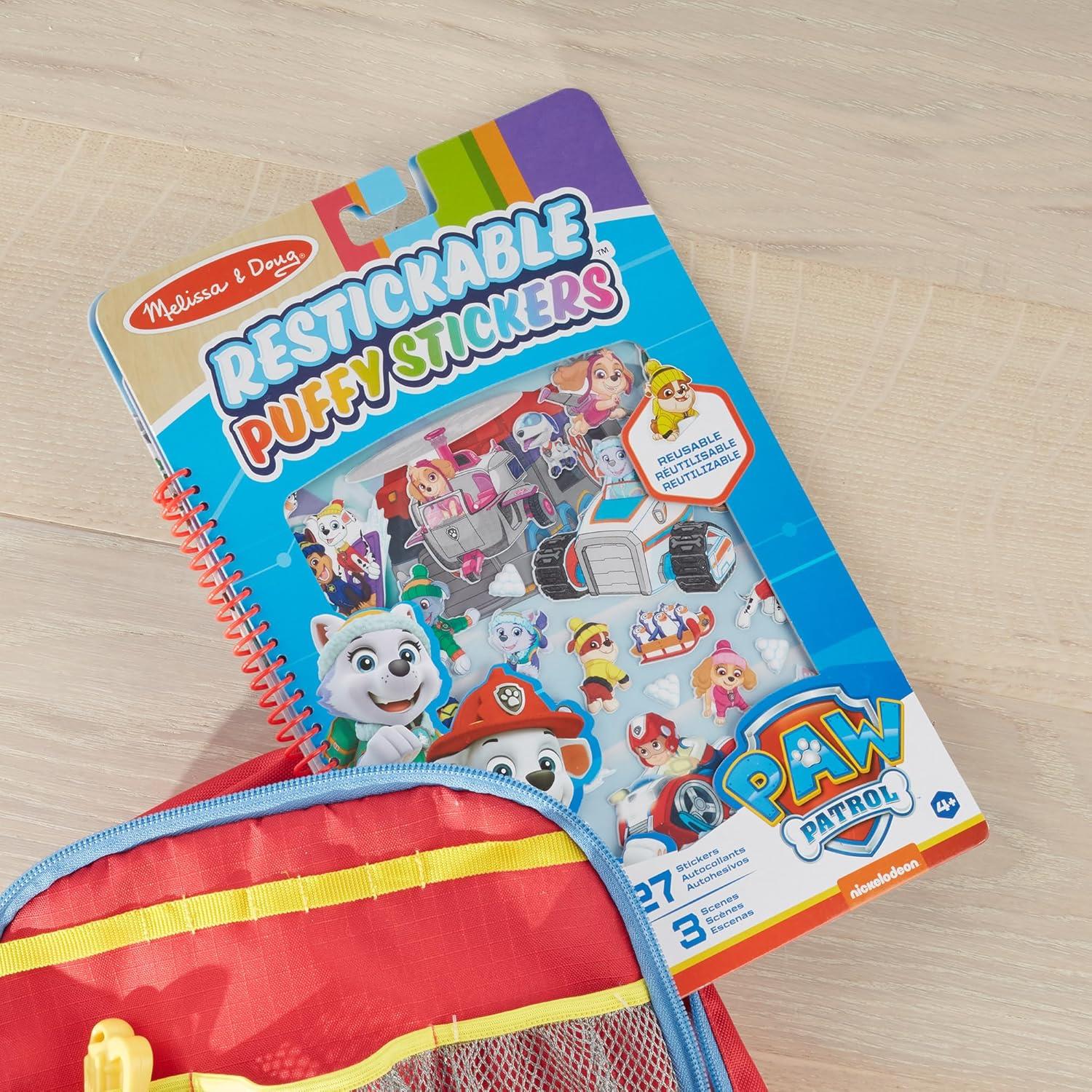 Melissa and Doug PAW Patrol Restickable Puffy Stickers - Jake's Mountain