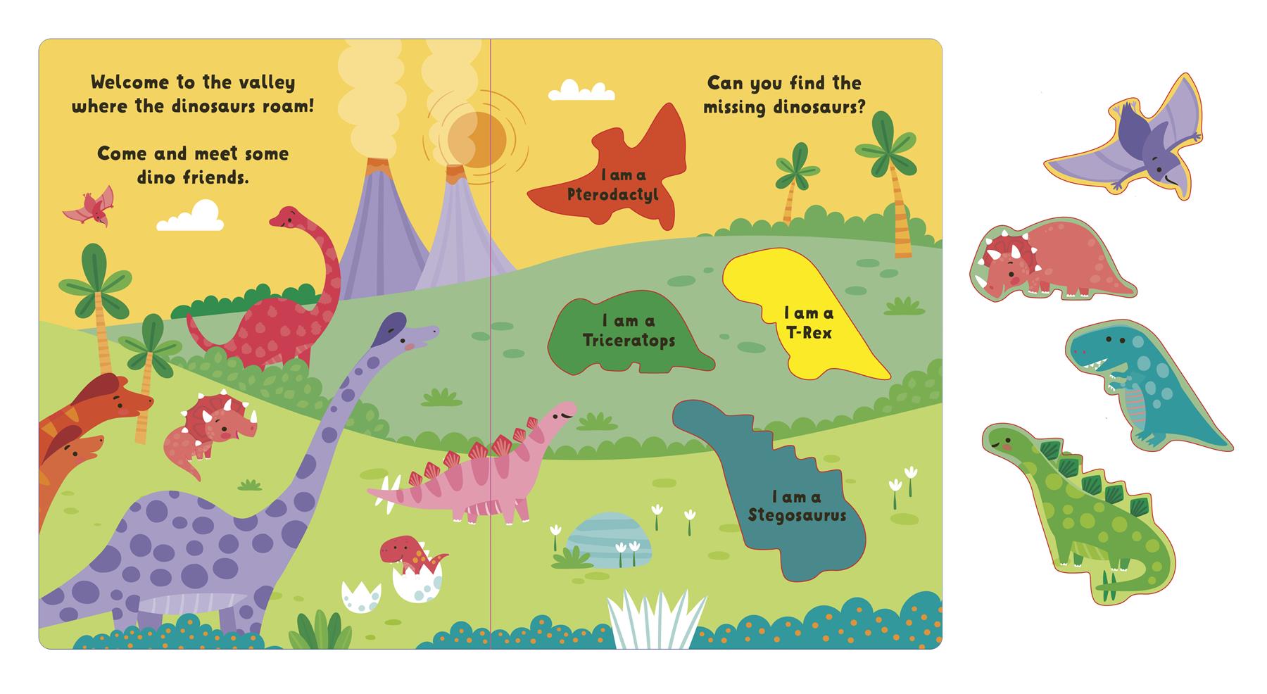 Match It Puzzle Book - Dinosaurs
