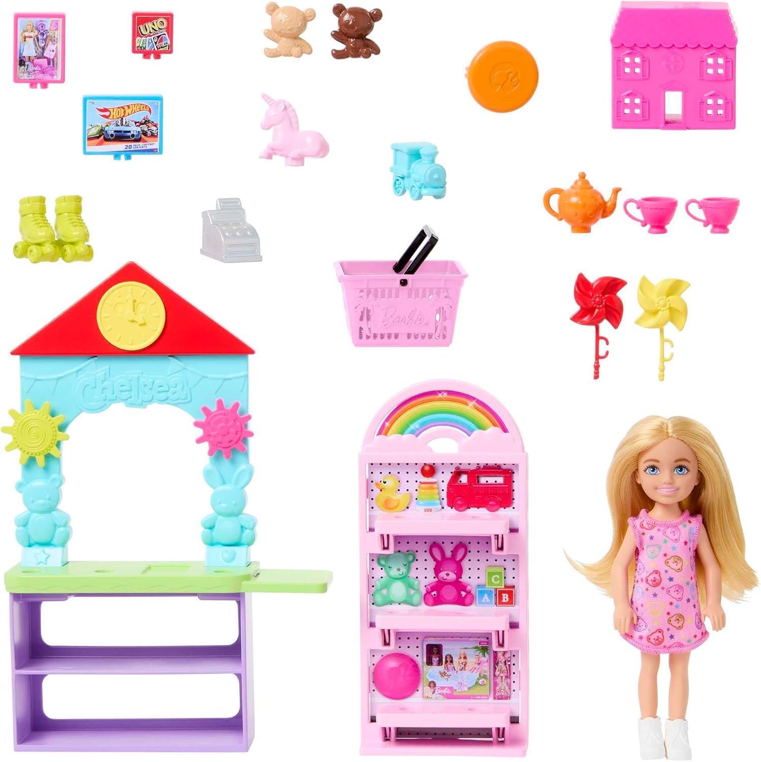 Barbie Chelsea Toy Store Playset