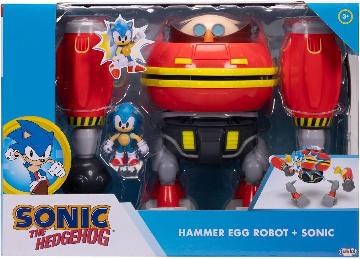 Sonic the Hedgehog Hammer Egg Robot Deluxe Playset
