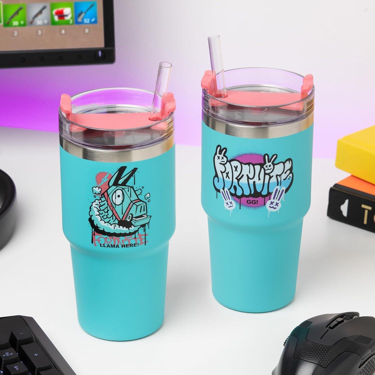 Fortnite 600ml Insulated Gamer Tumbler Cup