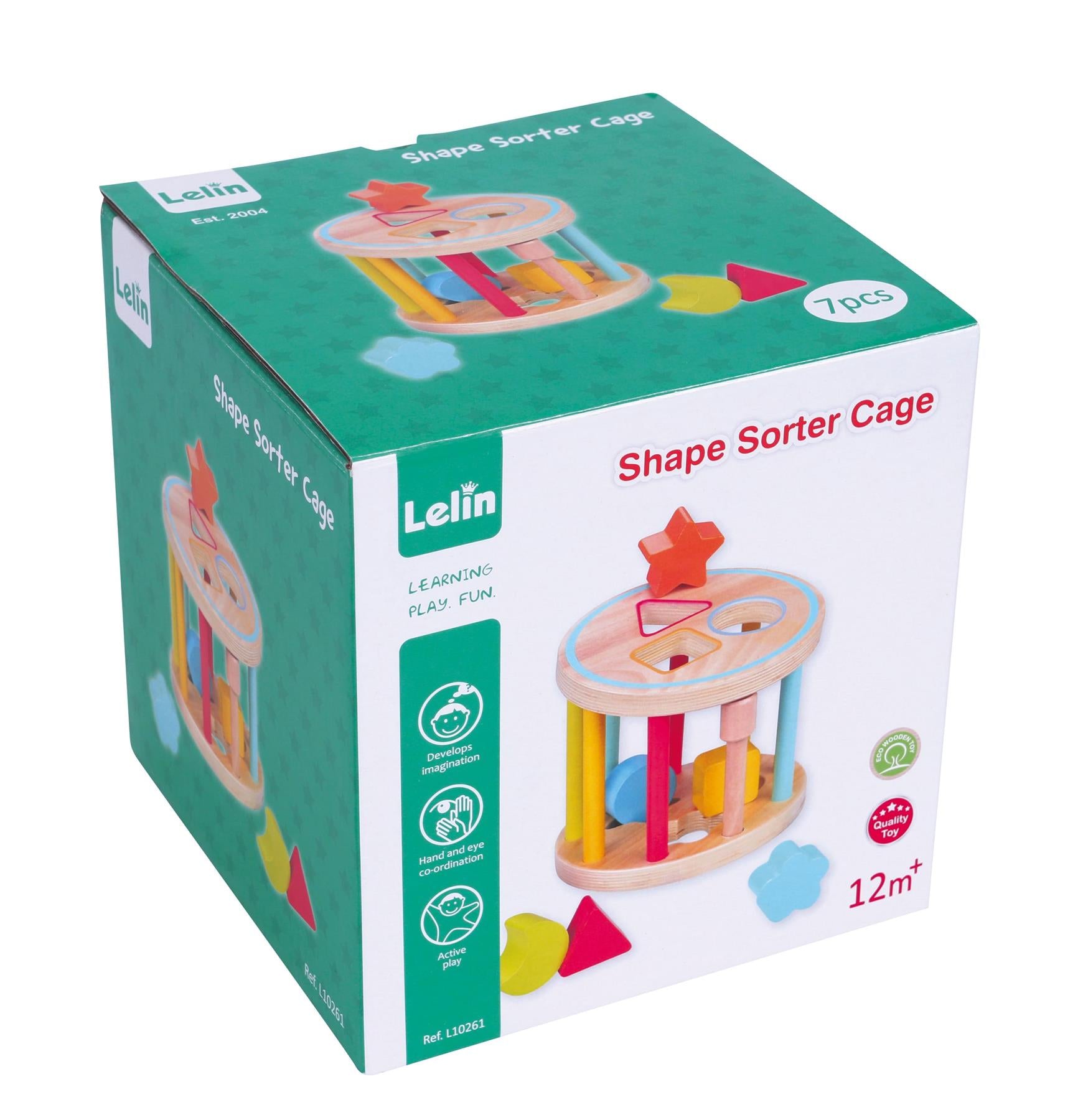 Lelin Wooden Shape Sorter