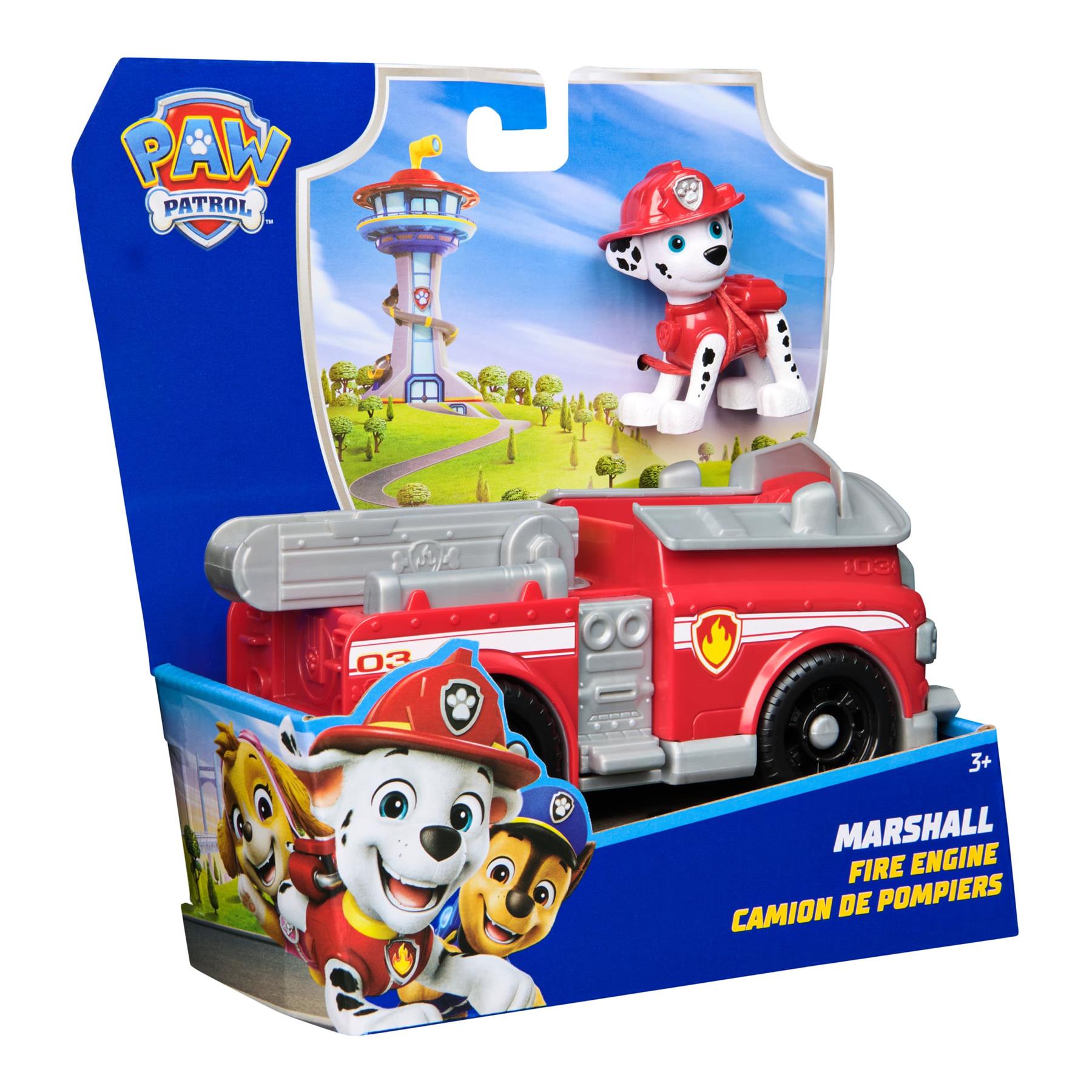 PAW Patrol Core Vehicle - Marshall & Fire Engine