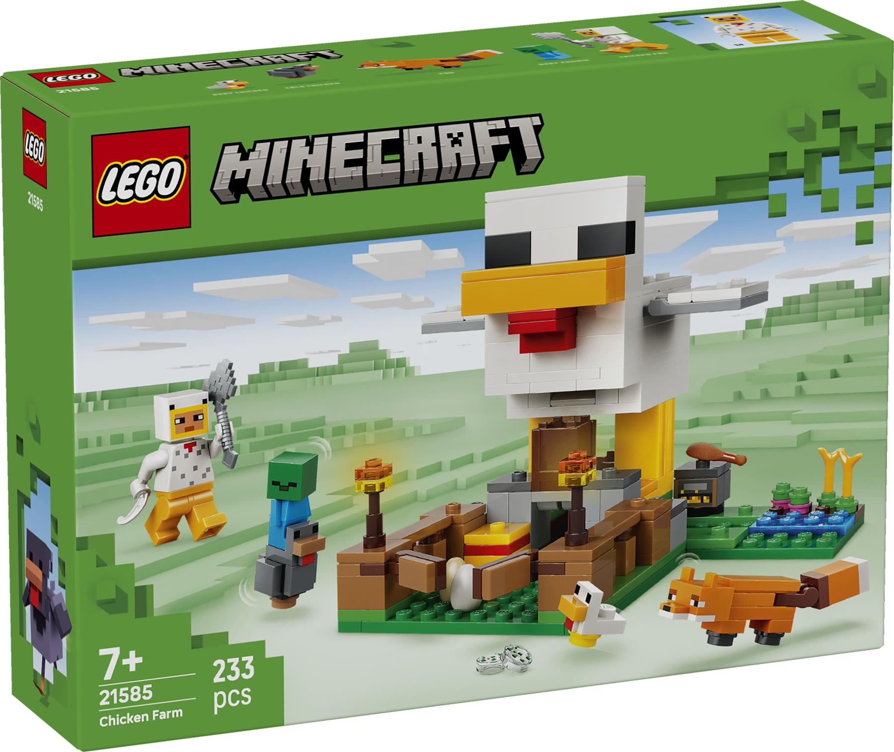 LEGO Minecraft Chicken Farm 21585
