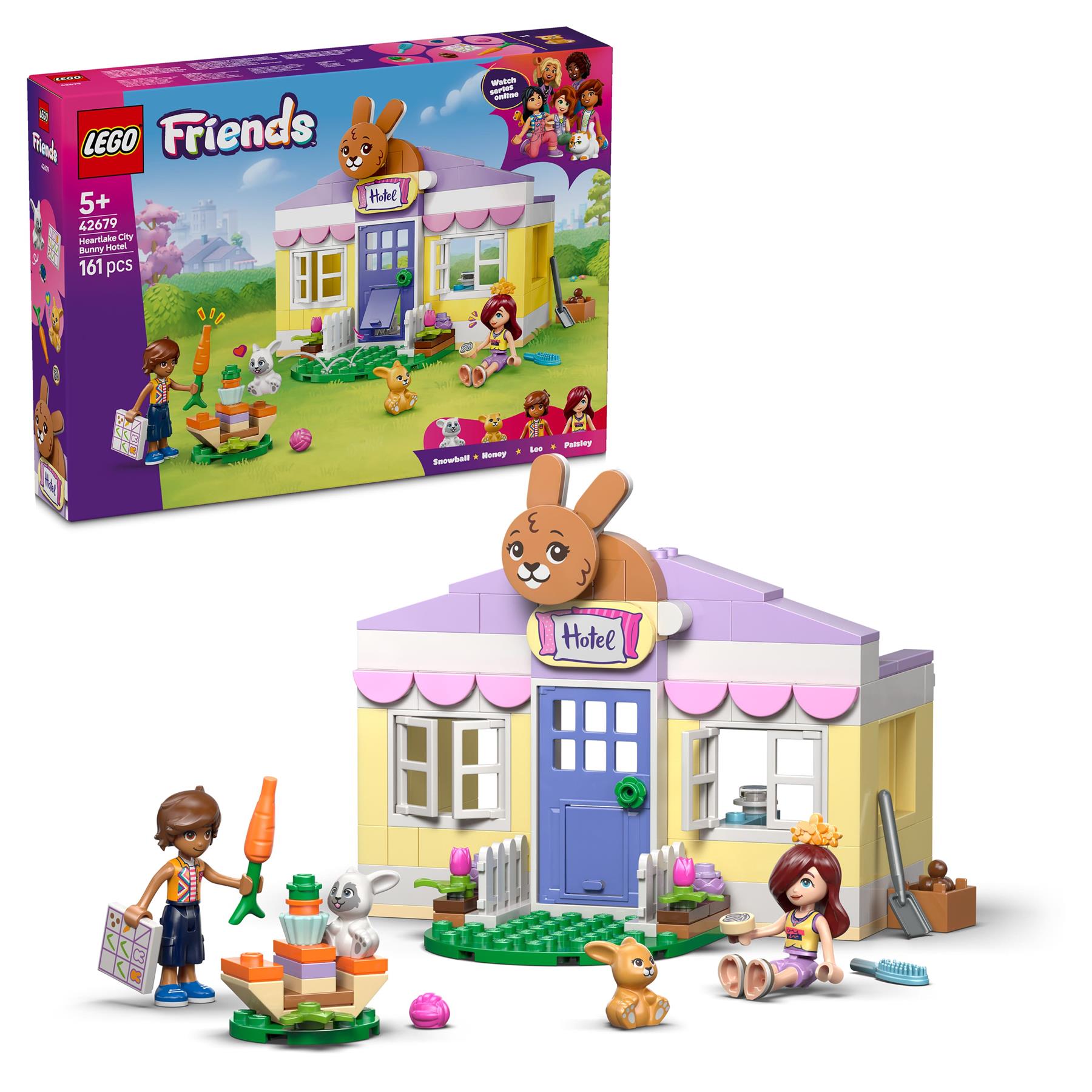 LEGO Friends Heartlake City Bunny Hotel Toy 42679