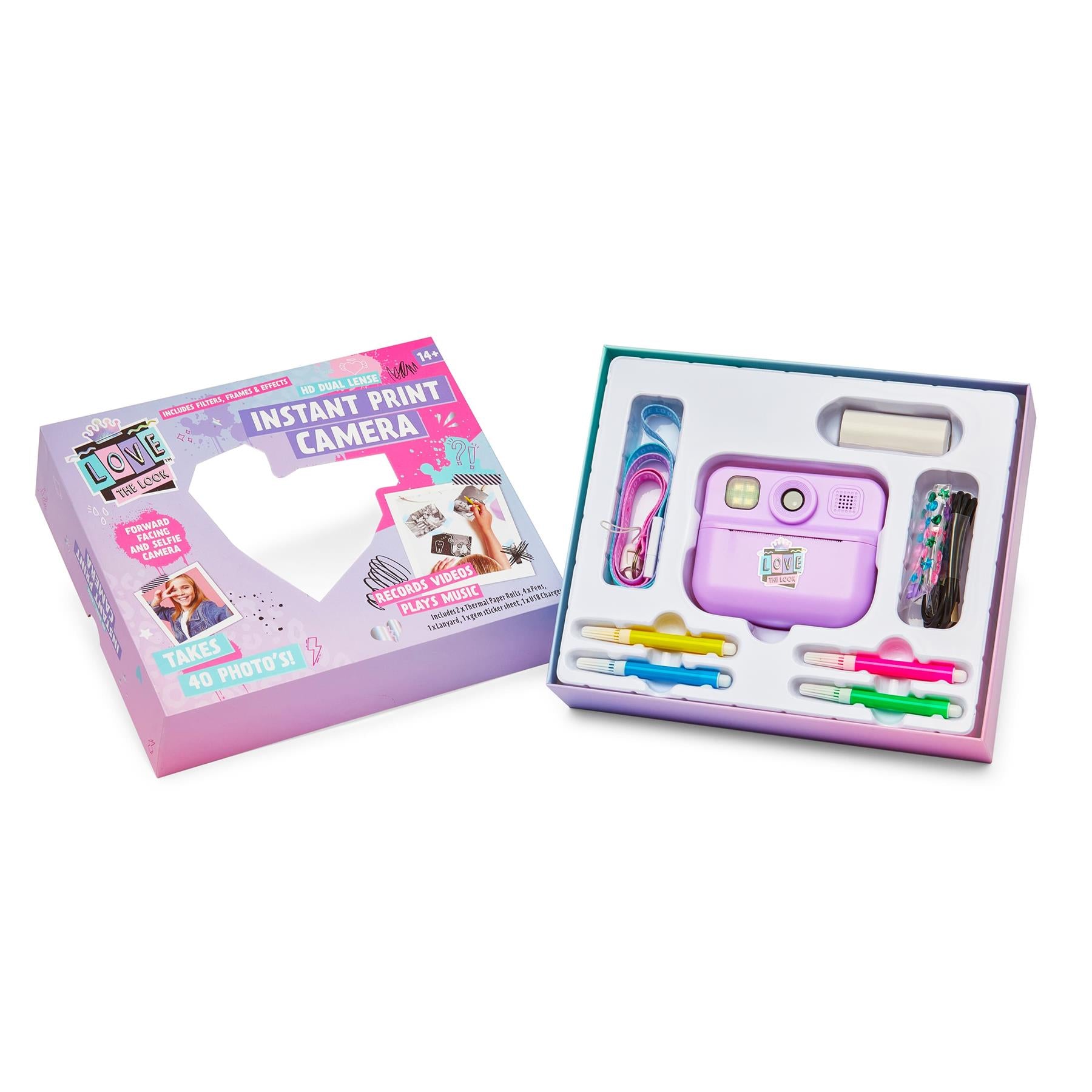 Love The Look Instant Print Camera