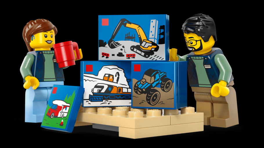 LEGO City: The LEGO Van Toy with 2 Minifigures 60500