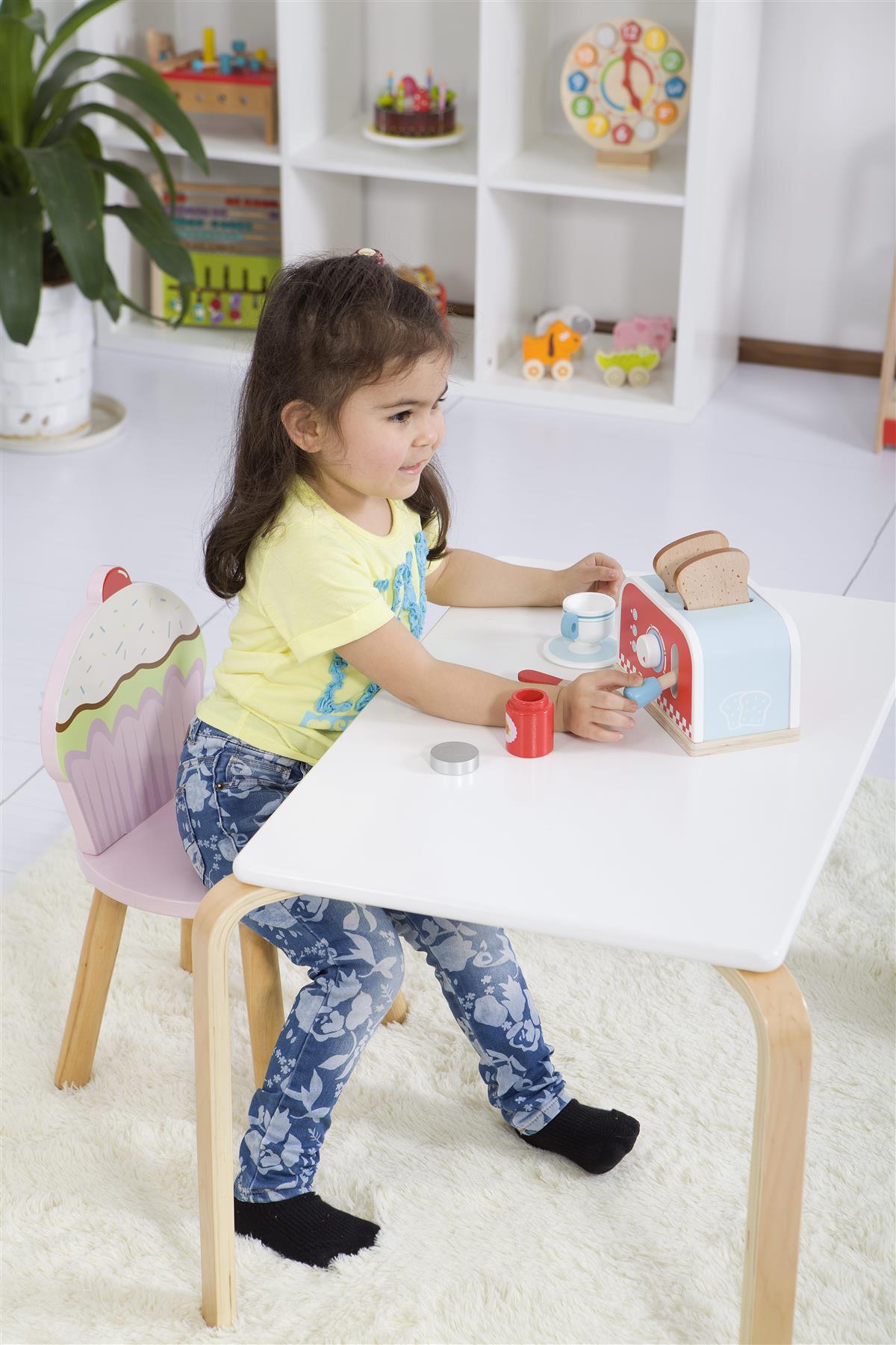 Lelin Wooden Pop-up Toaster