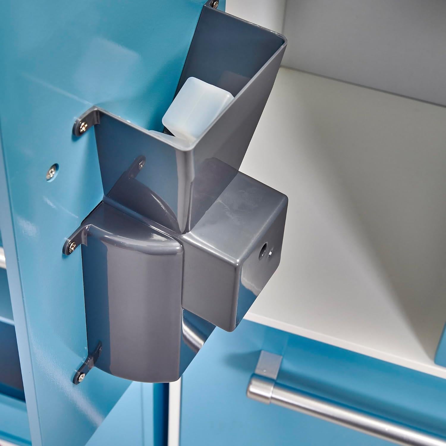 Plum Penne Pantry Wooden Corner Kitchen with Fridge – Berry Blue