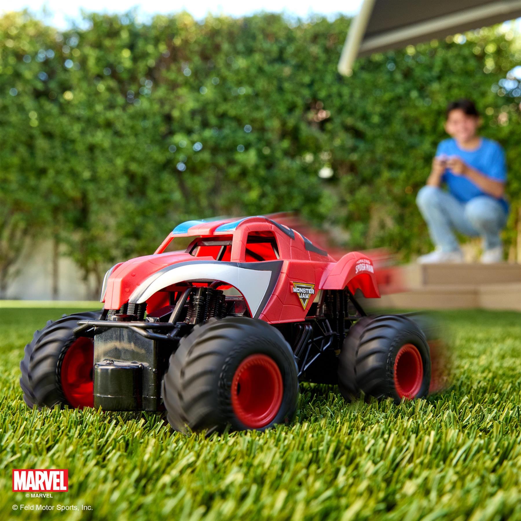 Monster Jam Marvel The Amazing Spider-Man RC Monster Truck