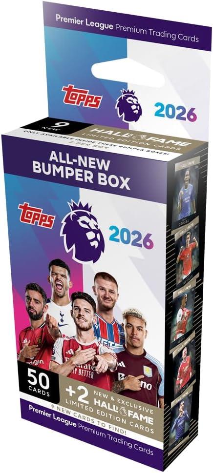 Topps Premier League 2026 Bumper Box