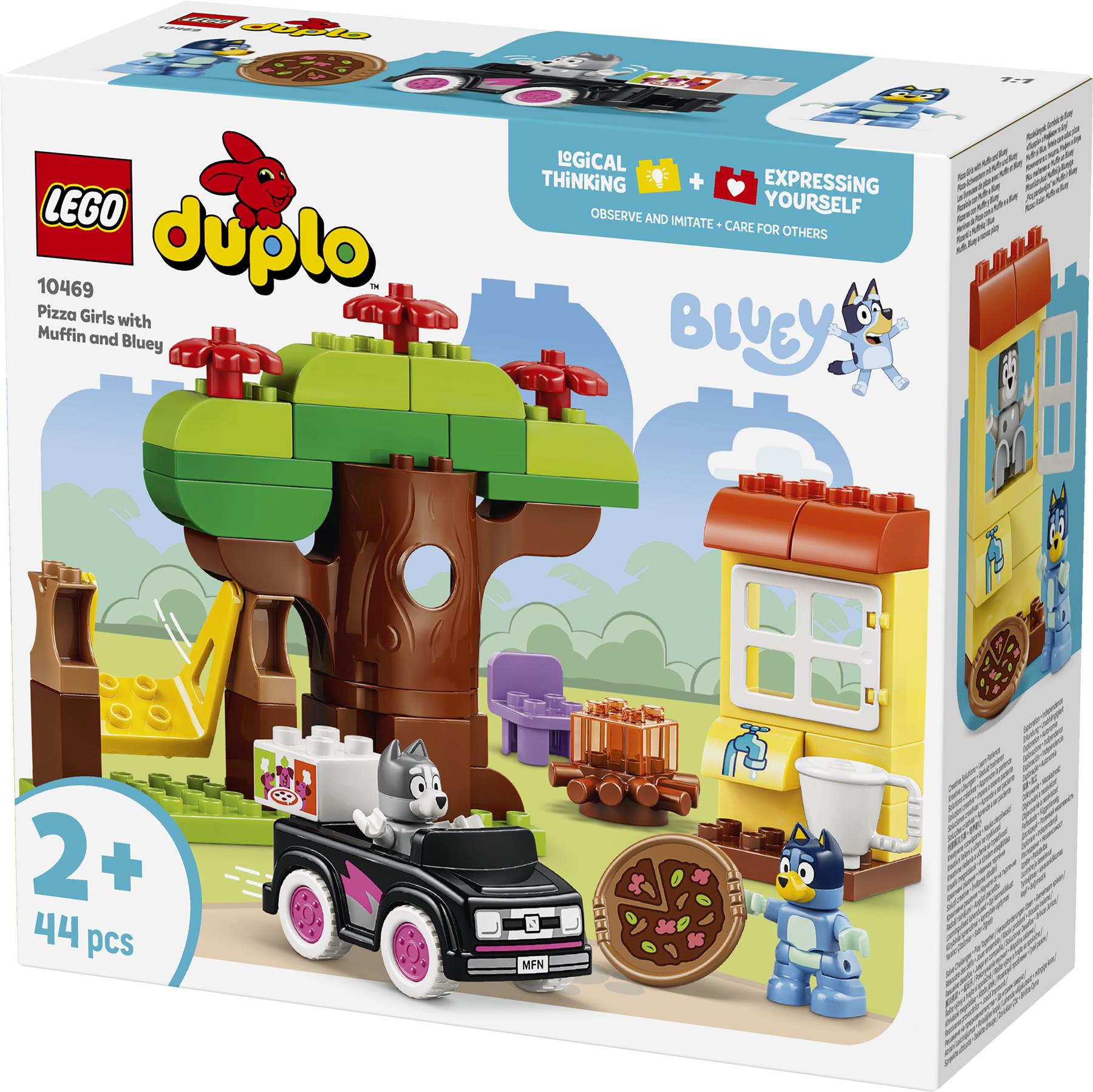 LEGO Duplo Pizza Girls with Muffin and Bluey 10469