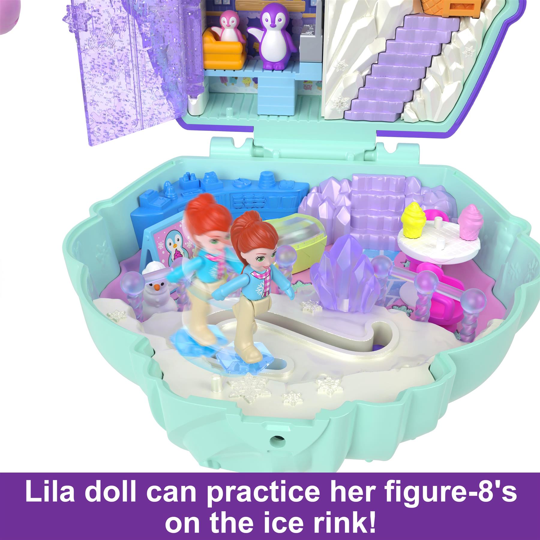 Polly Pocket Snow Penguin Compact