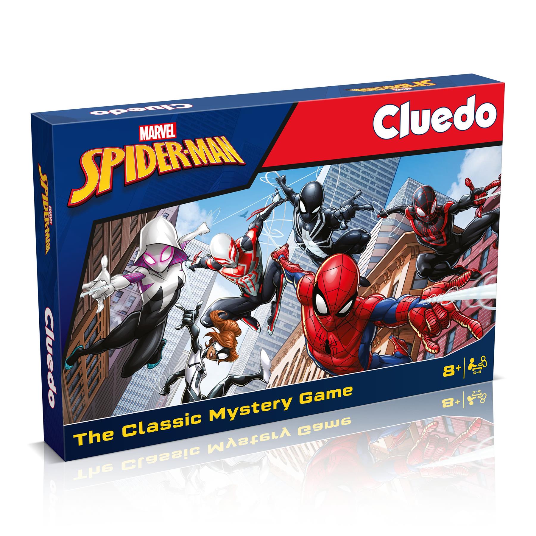 Winning Moves Spiderman Cluedo Game