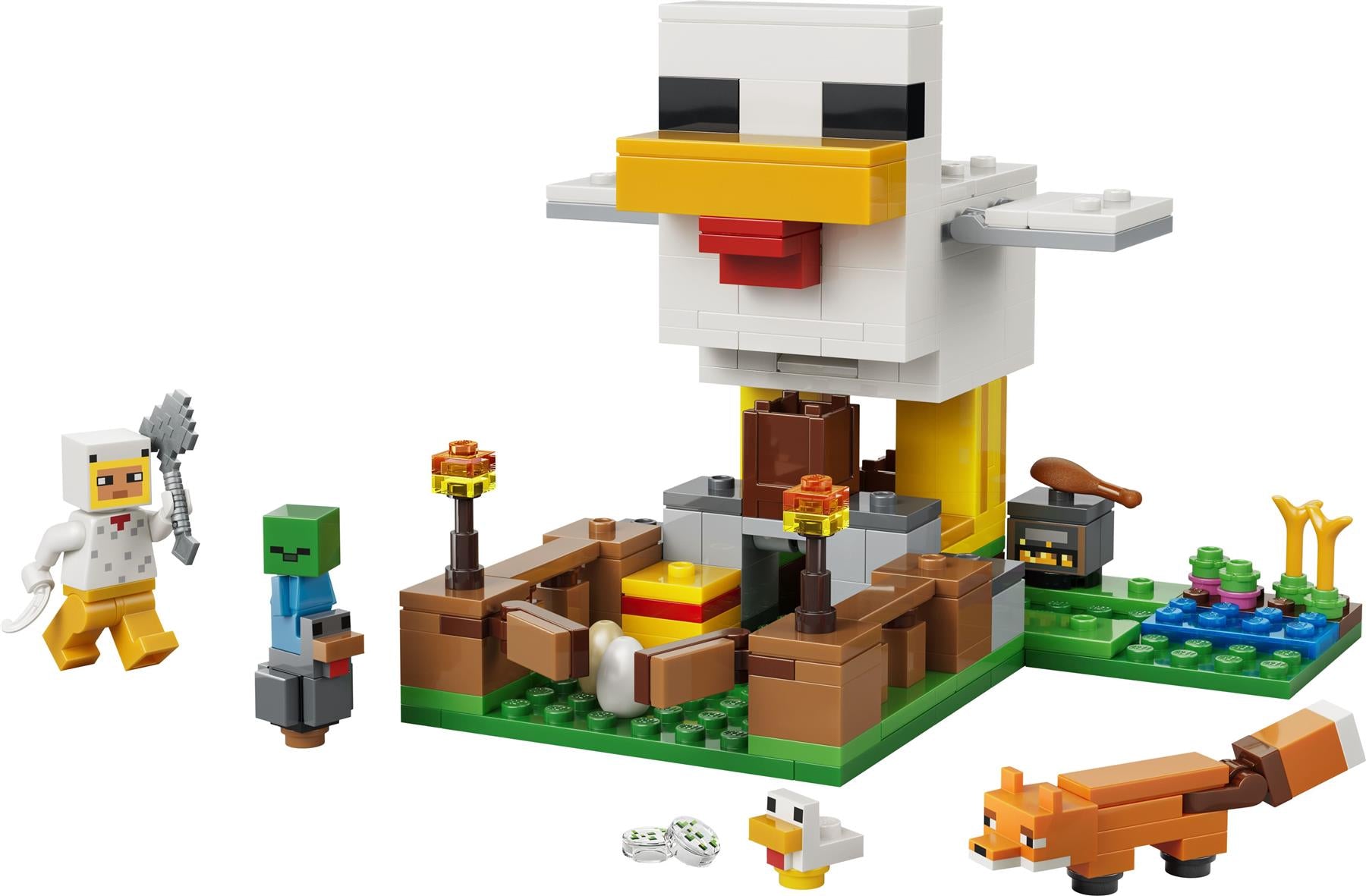 LEGO Minecraft Chicken Farm 21585