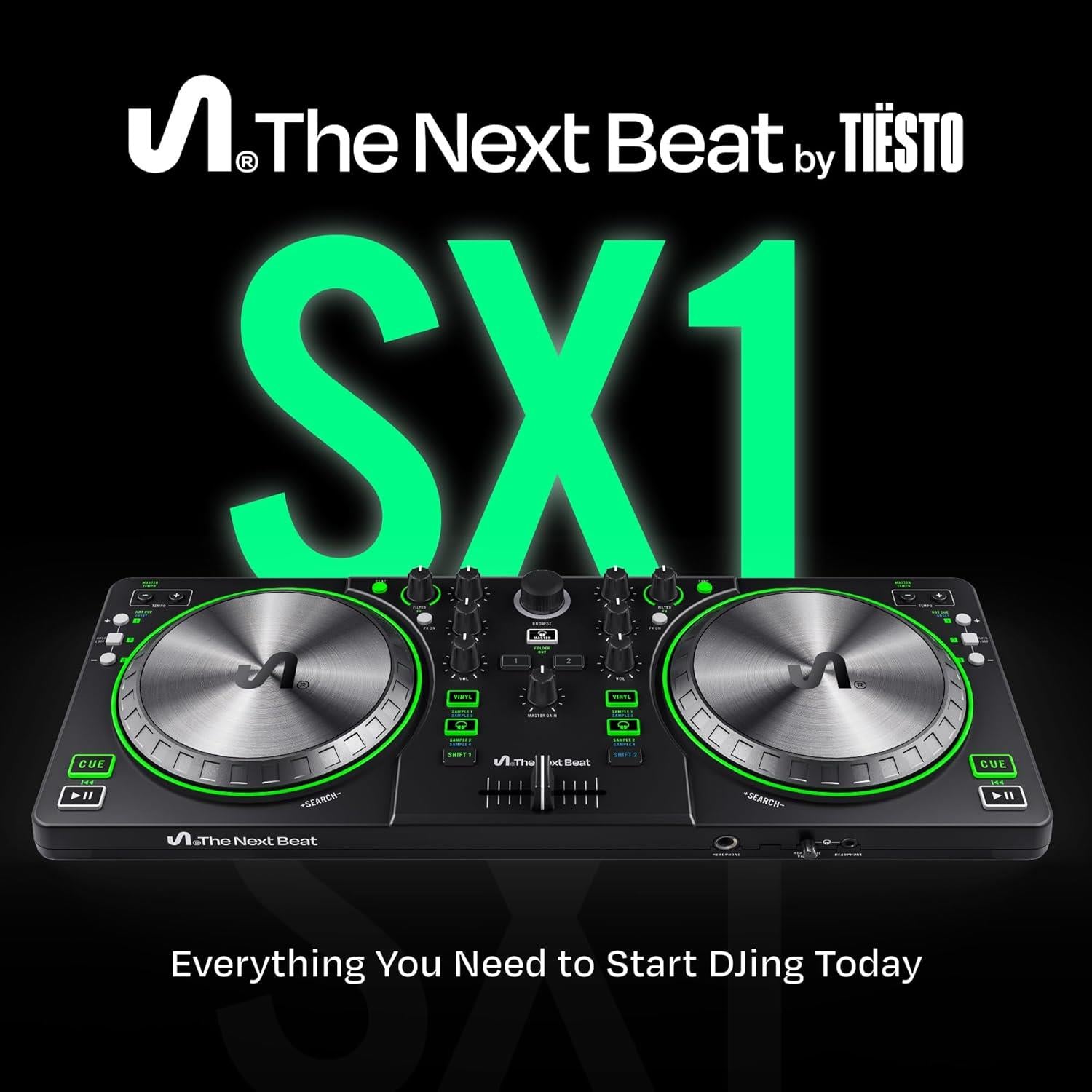 The Next Beat SX1 by Tiësto Portable DJ Decks