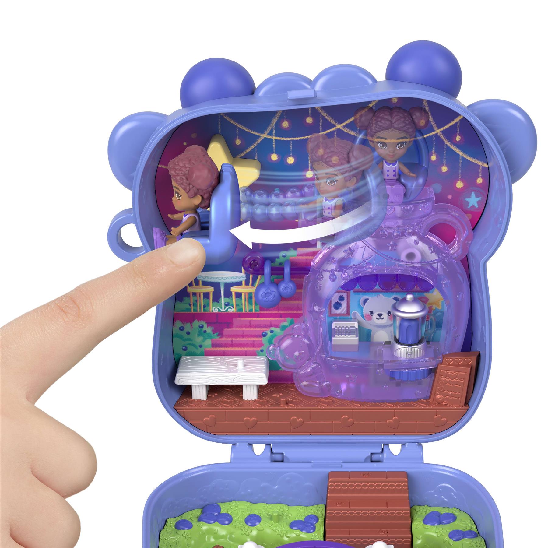 Polly Pocket Pocket World Blueberry Besties Compact