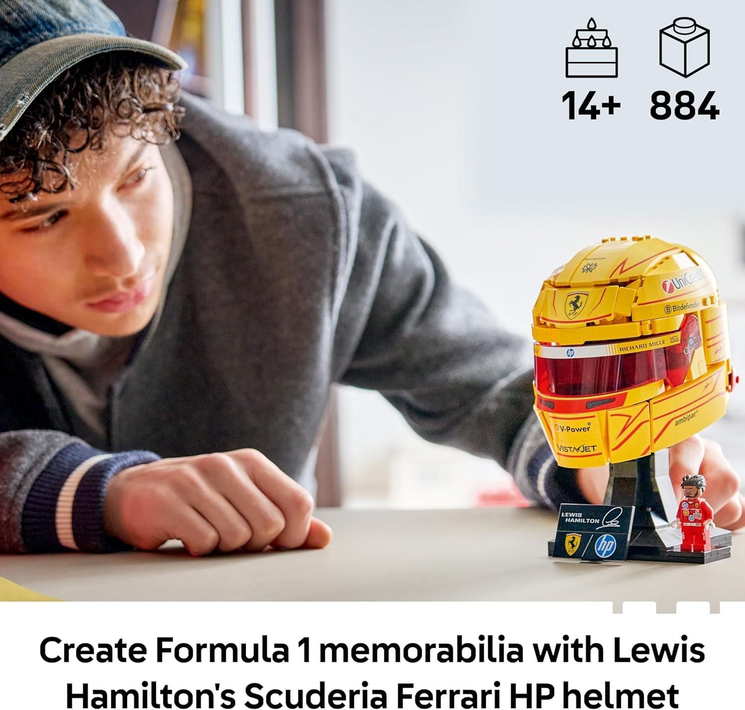 LEGO Scuderia Ferrari HP  Helmet - Lewis Hamilton 43022