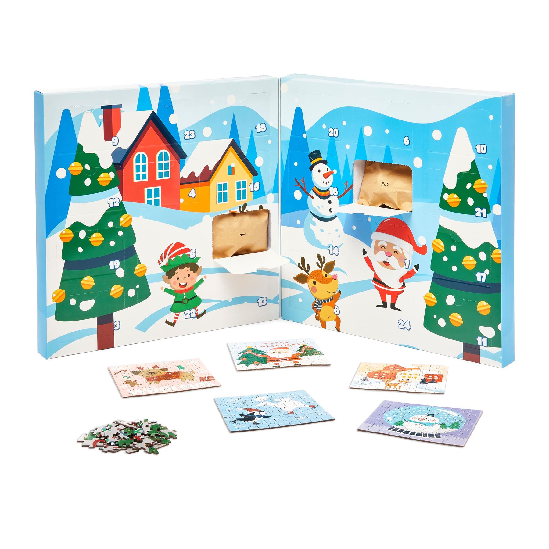 Toymania 24-Day Jigsaw Puzzle Advent Calendar