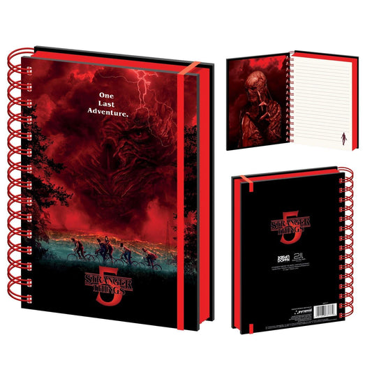 Stranger Things 5 Vecna Sky A5 Wiro Notebook