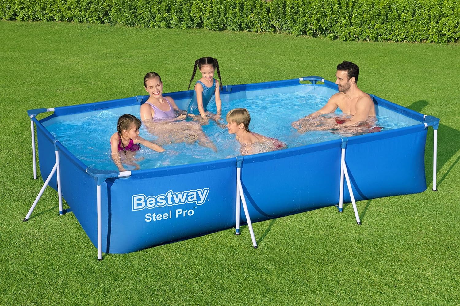 Bestway Steel Pro Rectangular Pool with Filter Pump