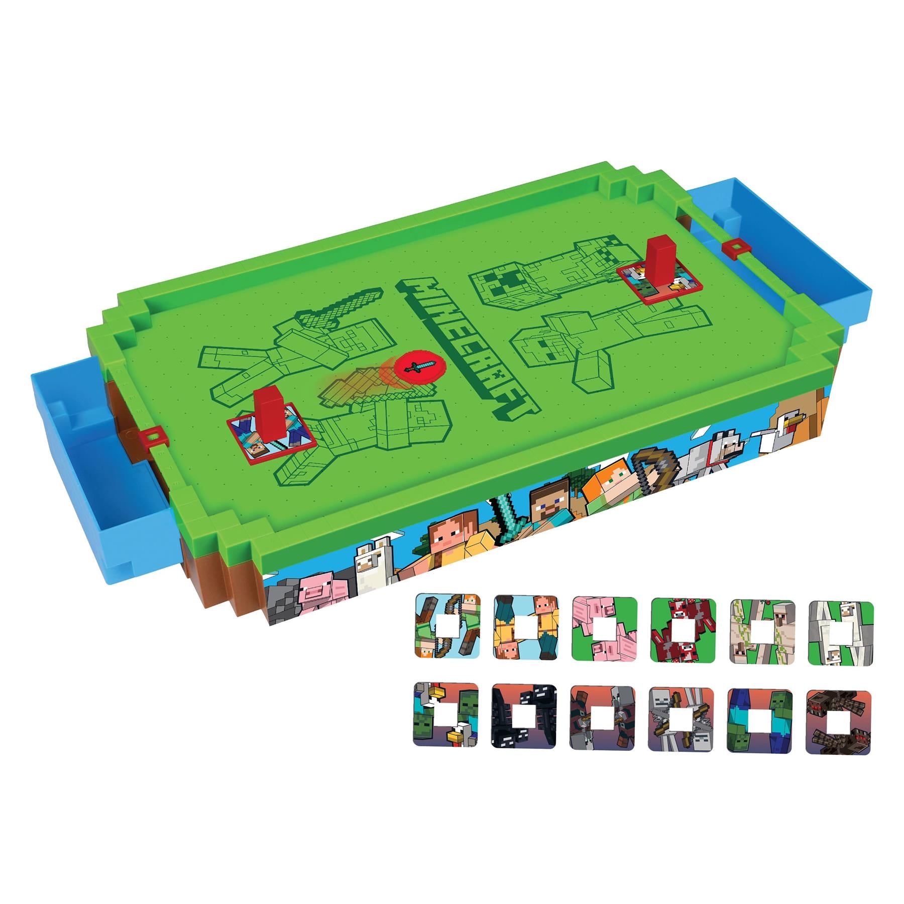 Minecraft Overworld Arcade Air Hockey Table