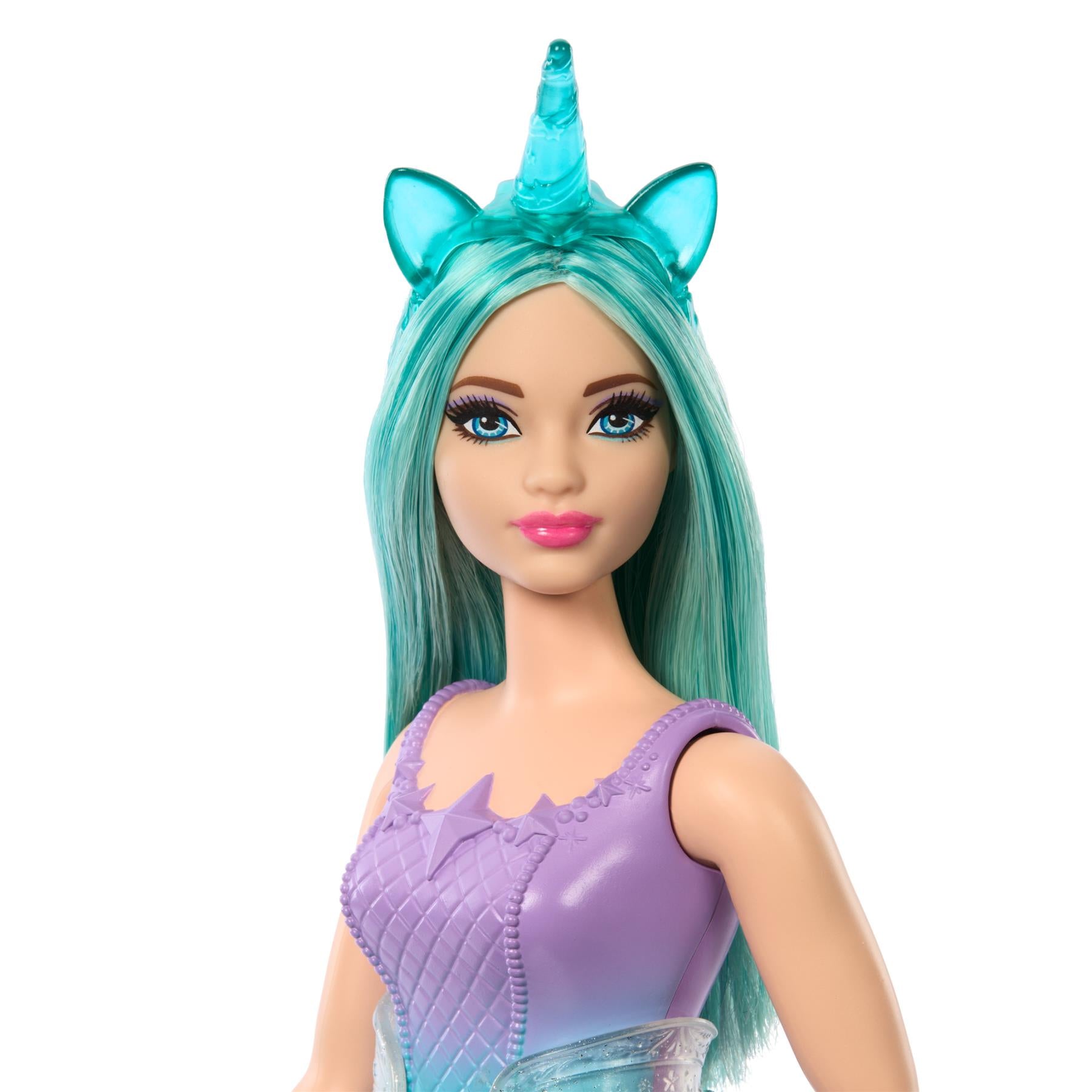 Barbie Unicorn Doll Assortment - Green Hair