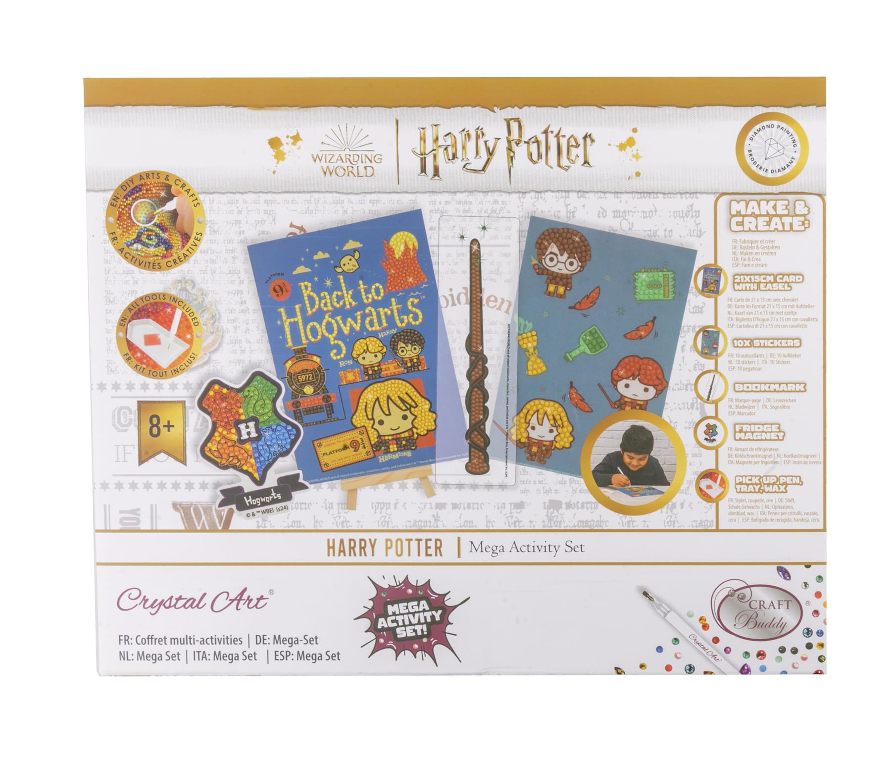 Harry Potter Crystal Art Mega Activity Set