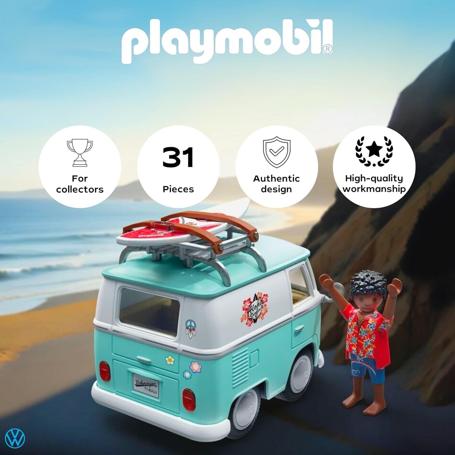 Playmobil 71857 Icon Cars VW T1 Camping Van