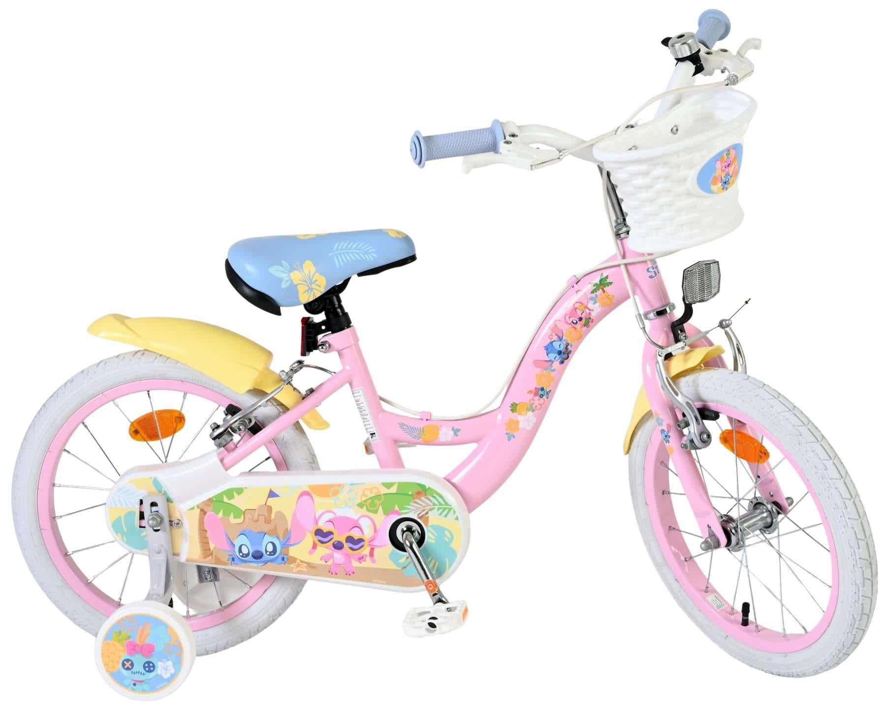 Disney Stitch Children's 16 Inch Bike - Pink
