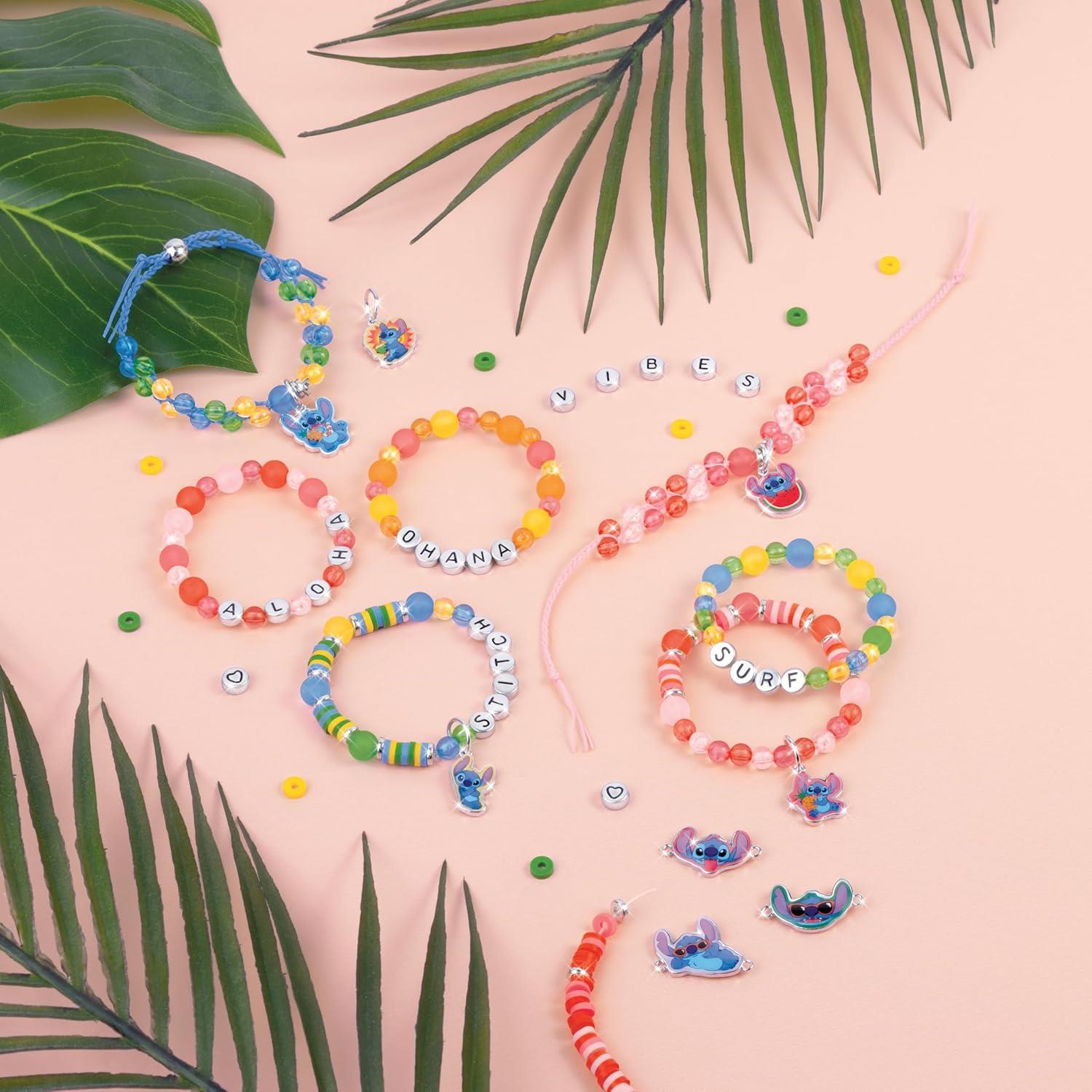 Make It Real Disney Stitch Craft Along Storybook & DIY Jewelry Kit