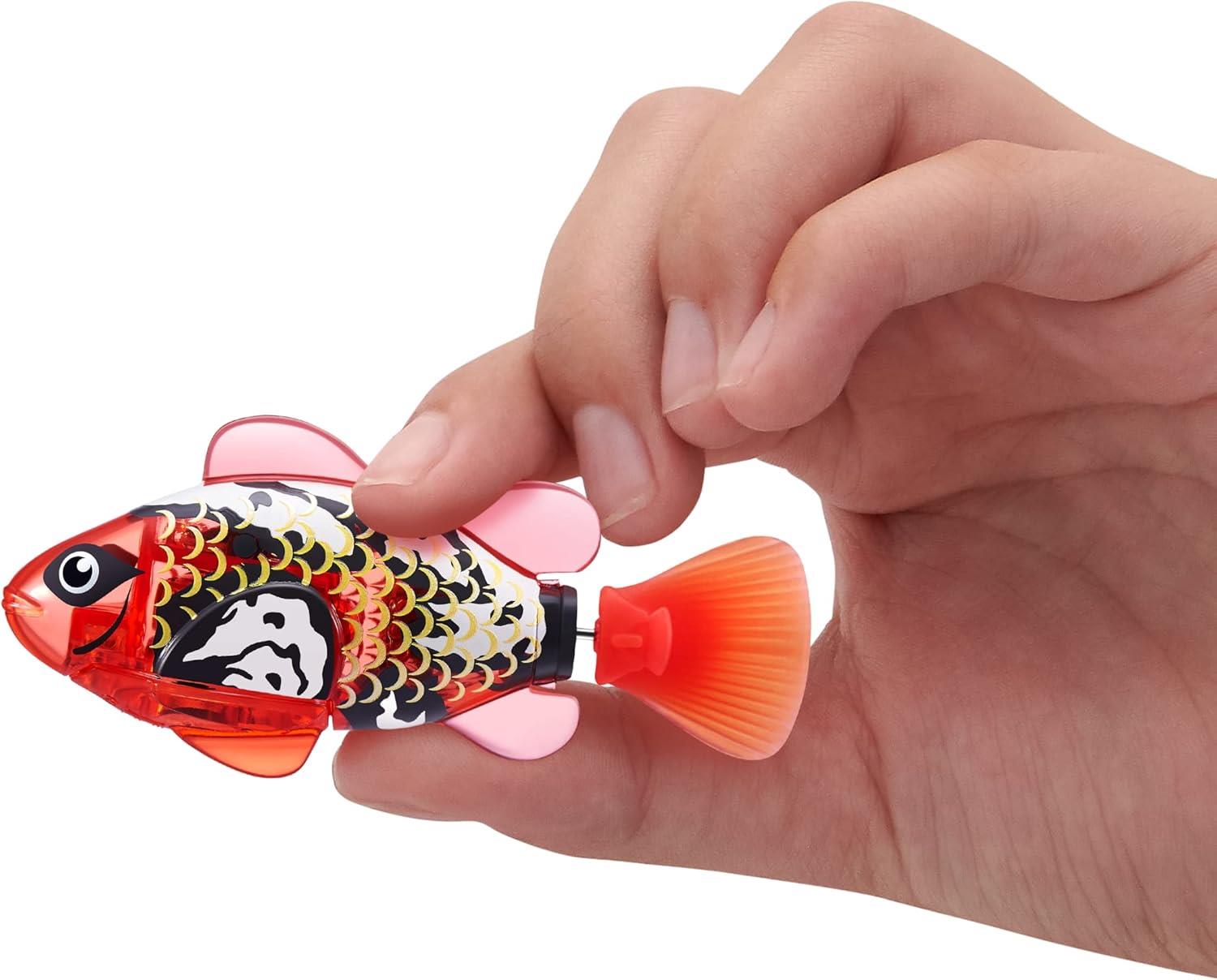 Zuru Robo Alive Fish 2 Pack - Blue & Red