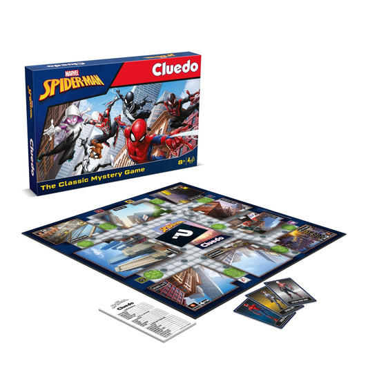 Winning Moves Spiderman Cluedo Game