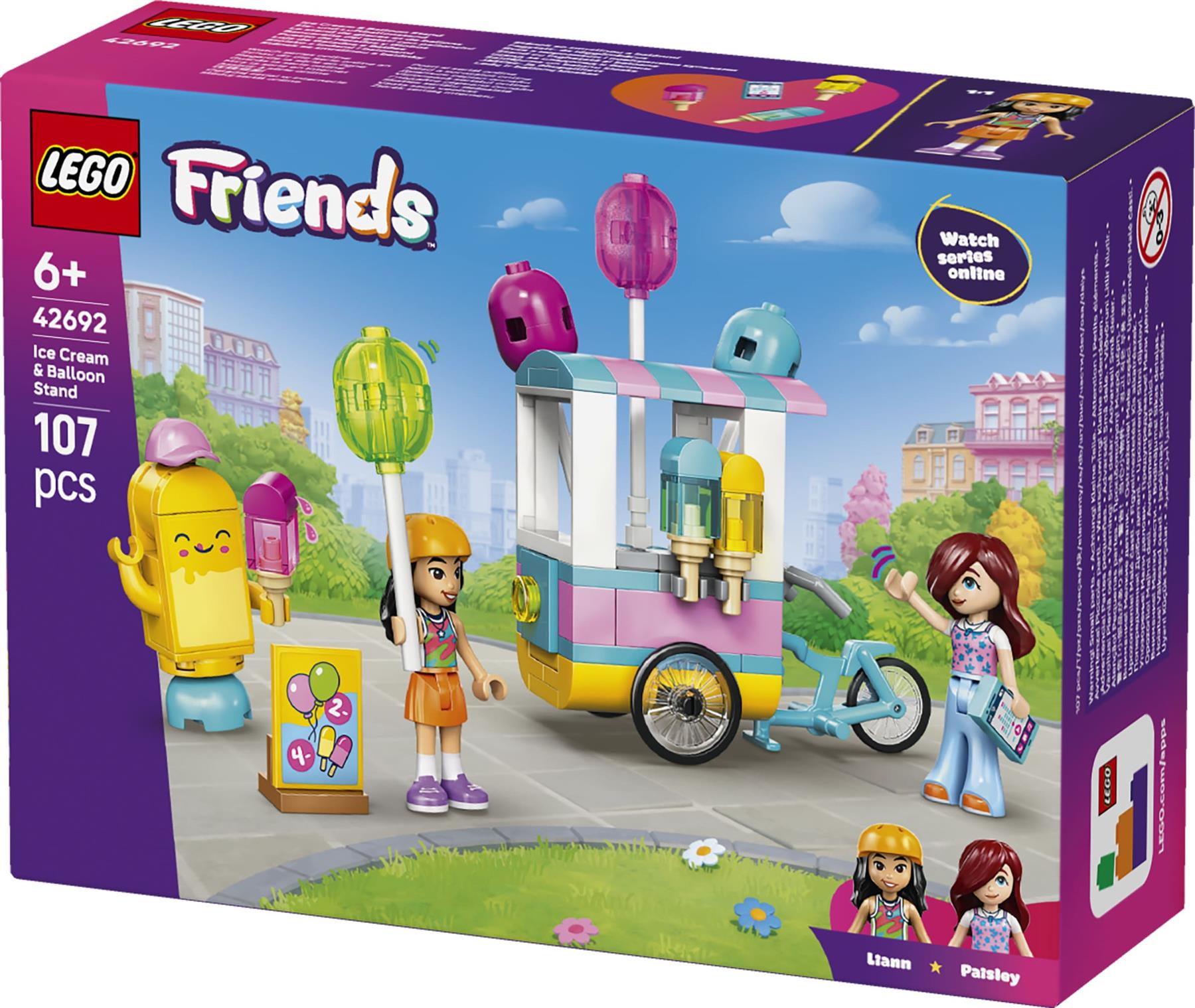 LEGO Friends Ice Cream & Balloon Stand Toy 42692